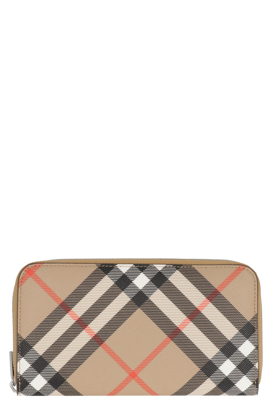 Wallet Coated Canvas Beige Polyester & Cardholders