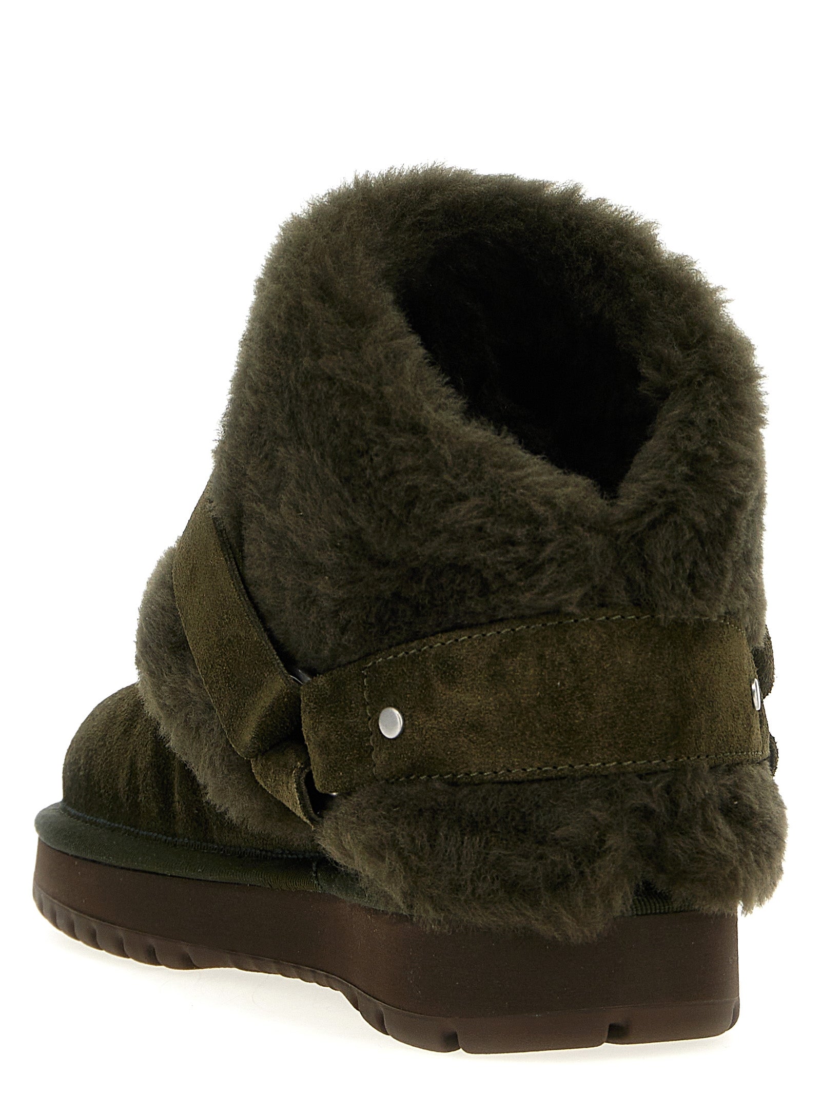 Chubby ankle boots Green Lh Cotton Viscose Boots