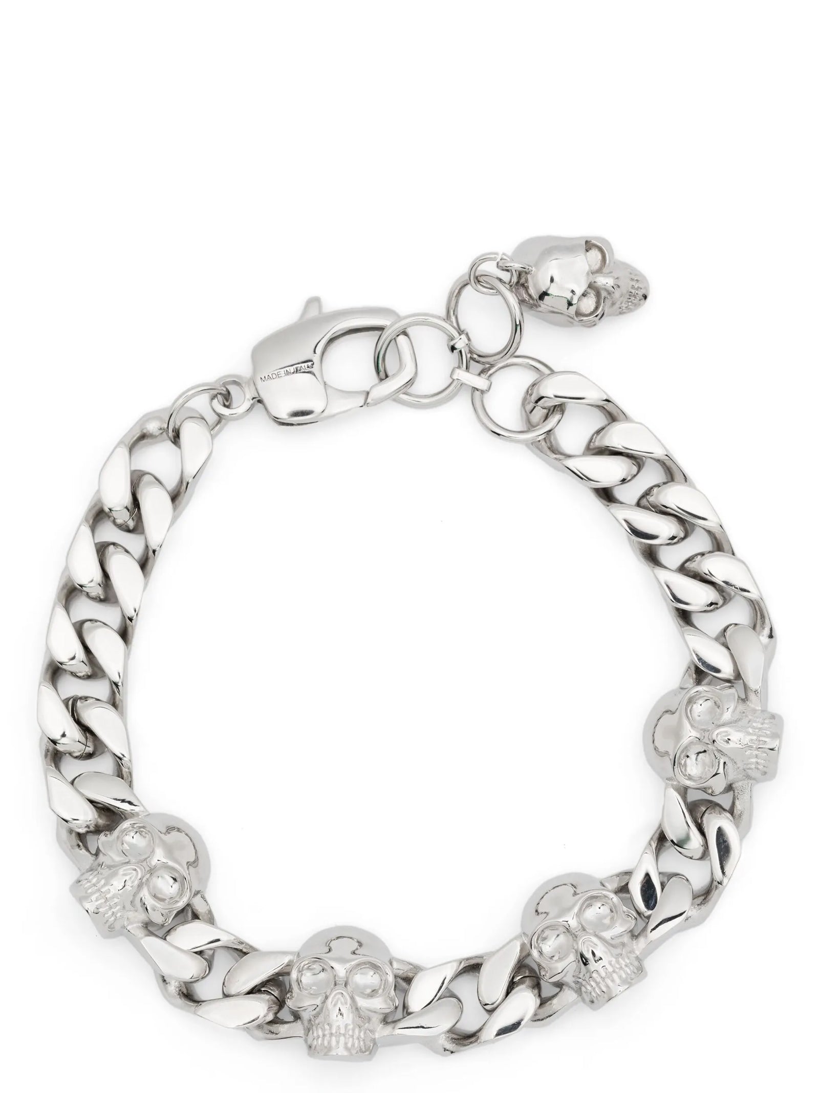 Skull bracelet Silver Brass Jewelry