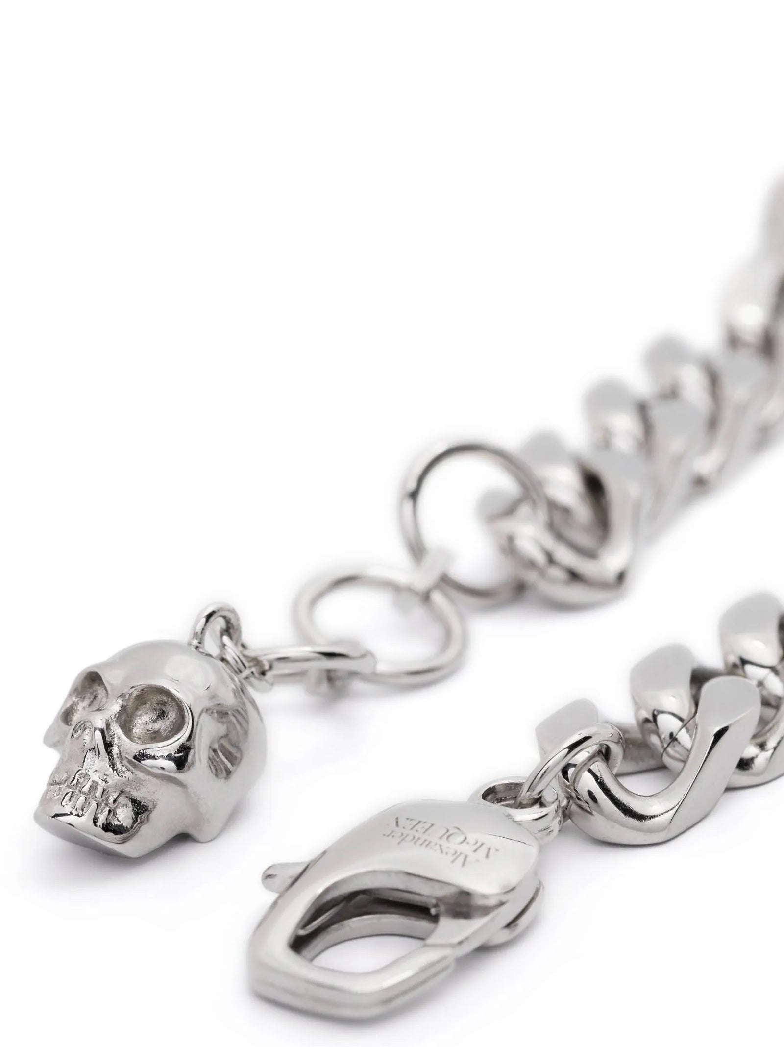Skull bracelet Silver Brass Jewelry