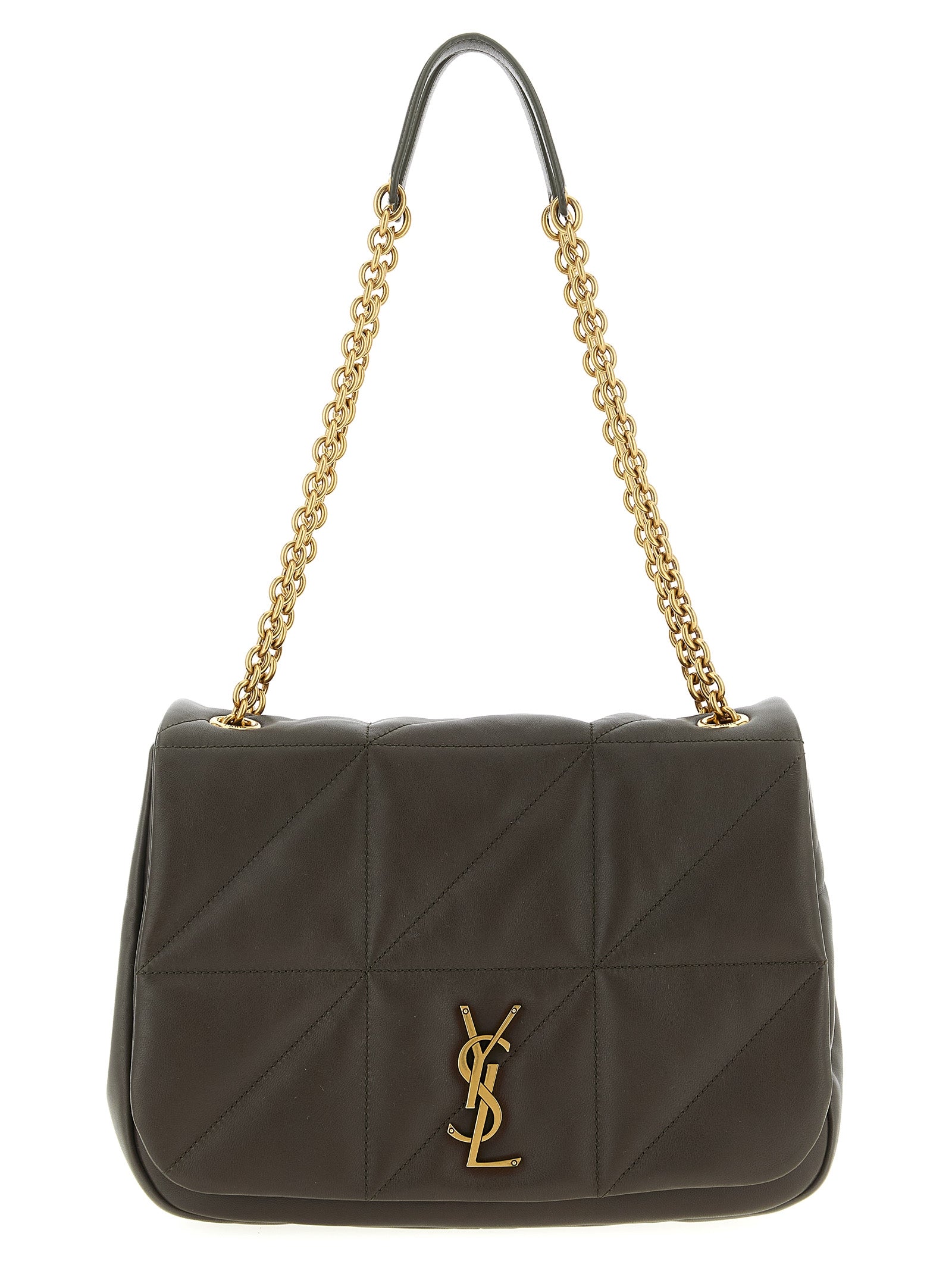 Jamie 4.3 medium shoulder bag Green Lamb Leather (ovis Aries)