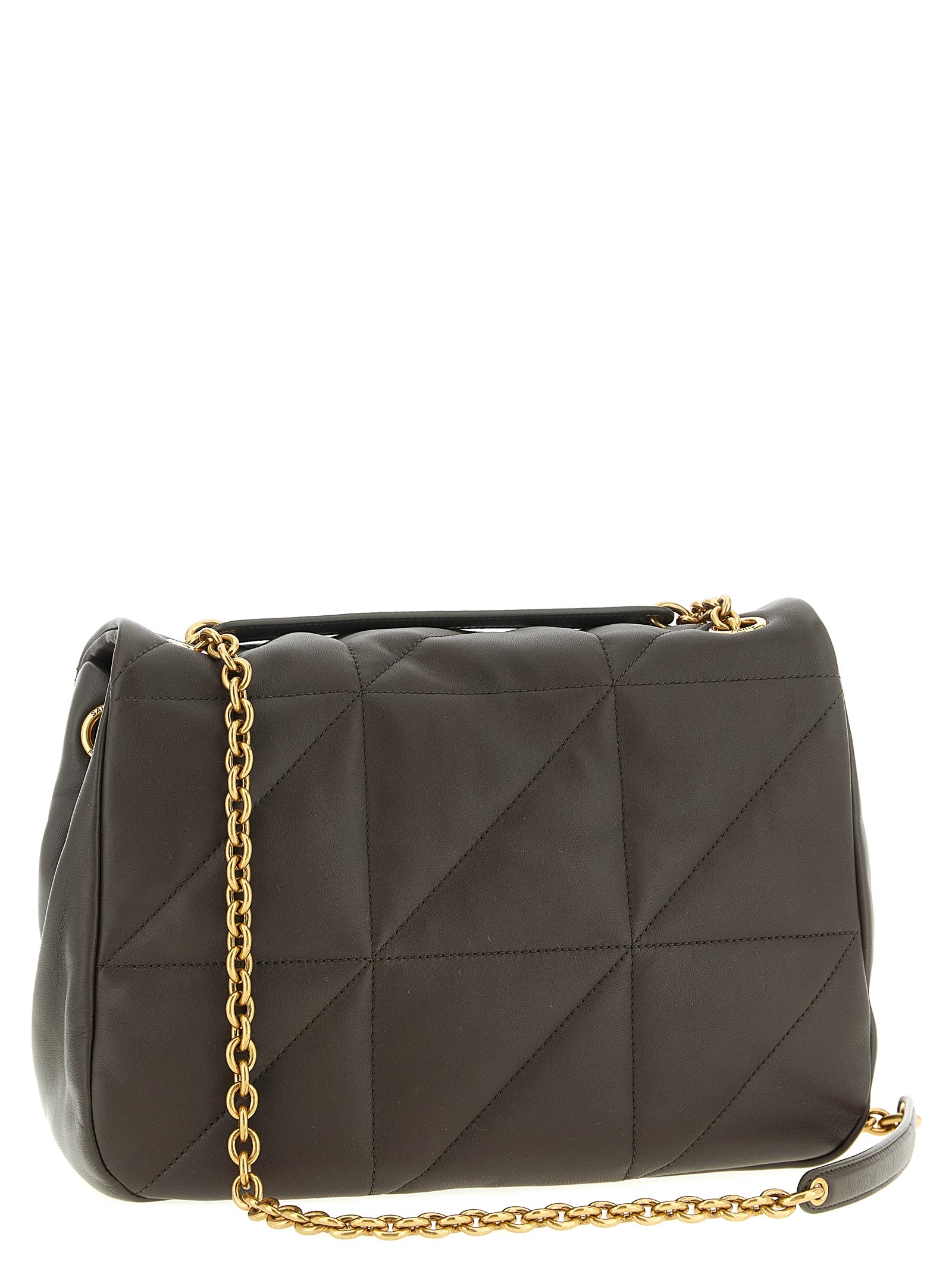 Jamie 4.3 medium shoulder bag Green Lamb Leather (ovis Aries)