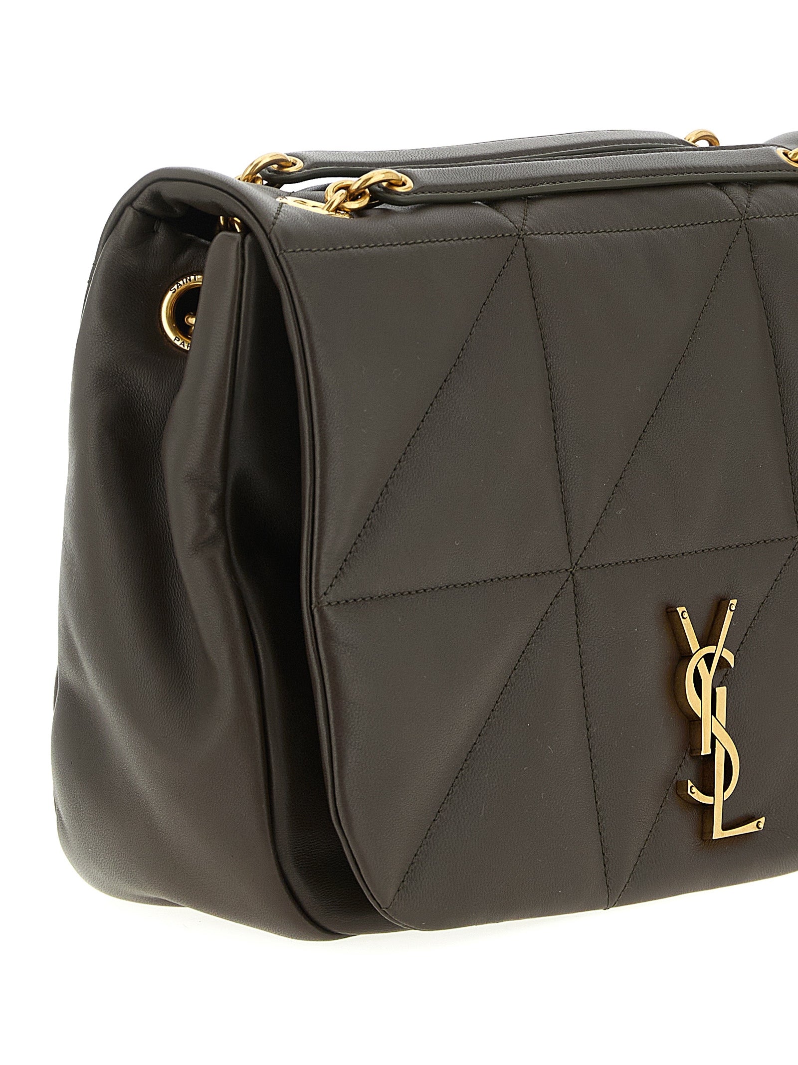 Jamie 4.3 medium shoulder bag Green Lamb Leather (ovis Aries)