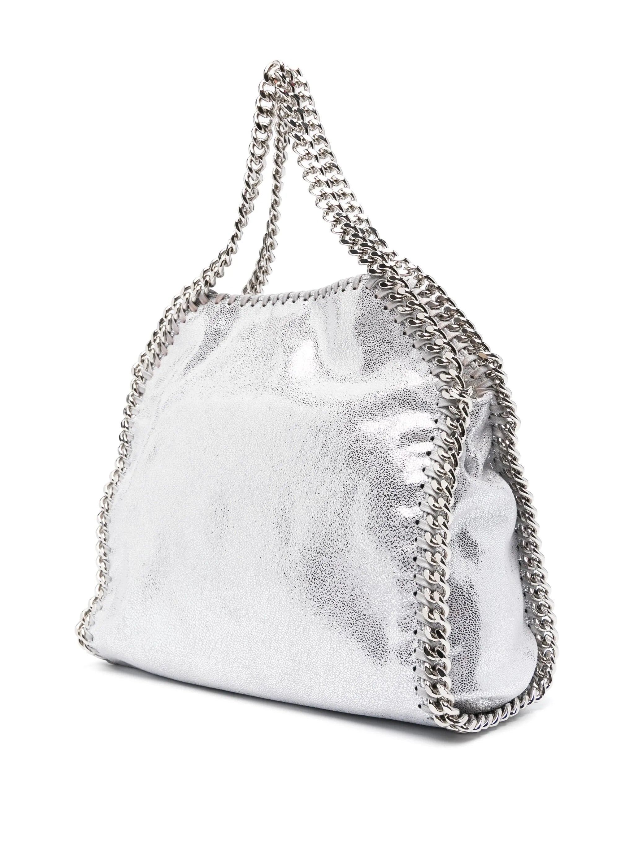 Mini Tote Falabella Eco Shiny Dotted Metallic Borsa