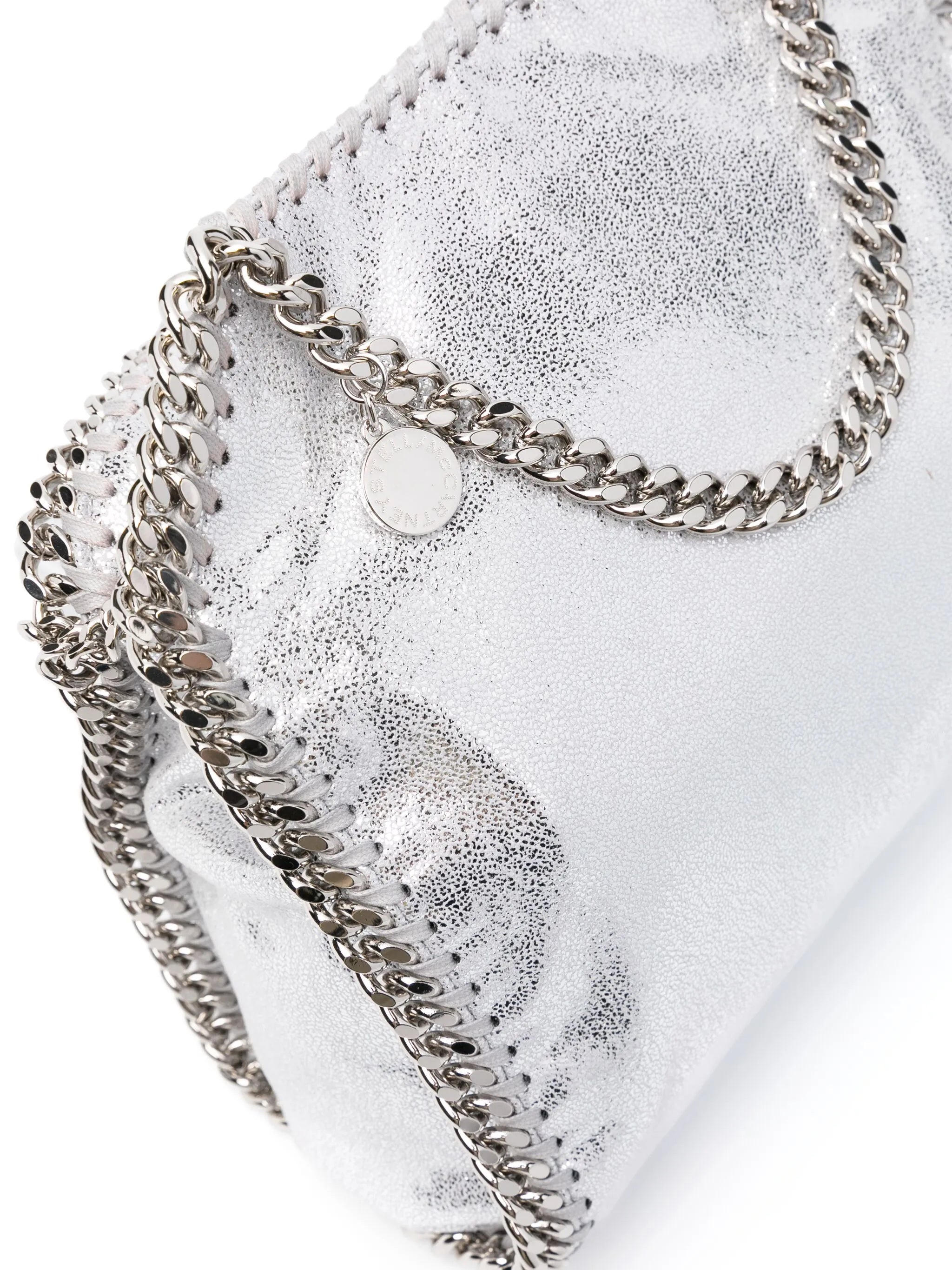 Mini Tote Falabella Eco Shiny Dotted Metallic Borsa