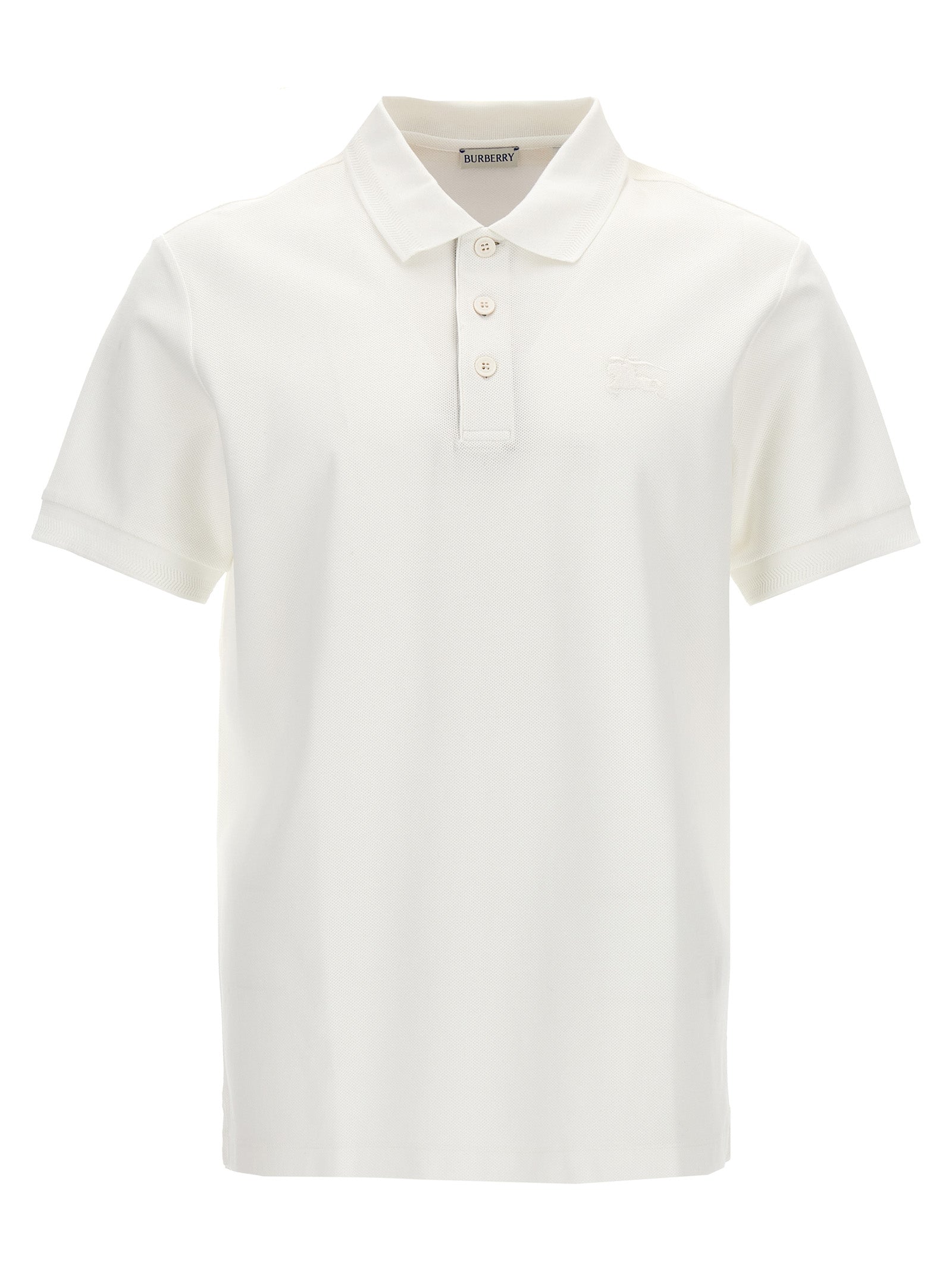 Logo embroidery polo shirt White Cotton
