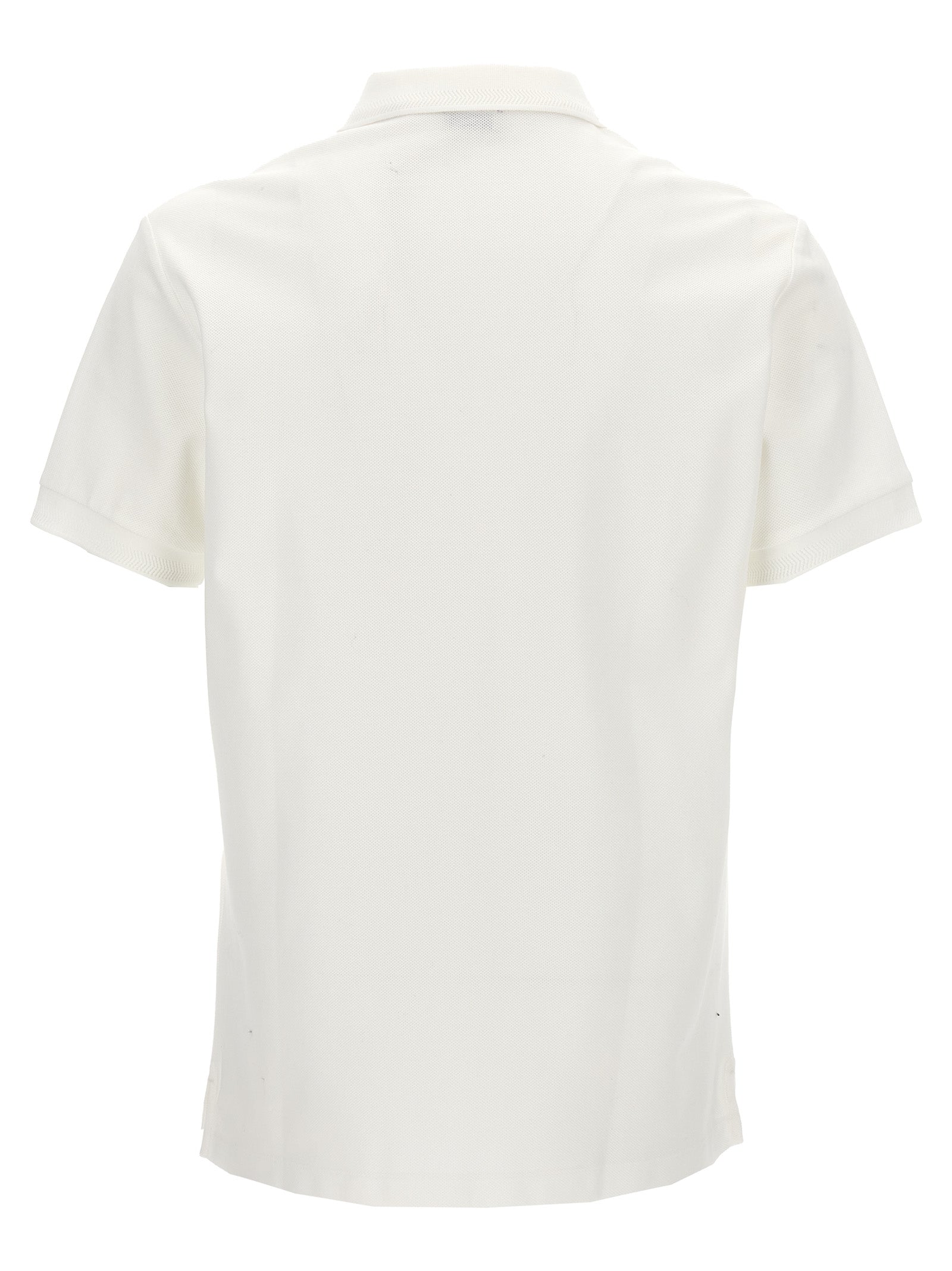 Logo embroidery polo shirt White Cotton