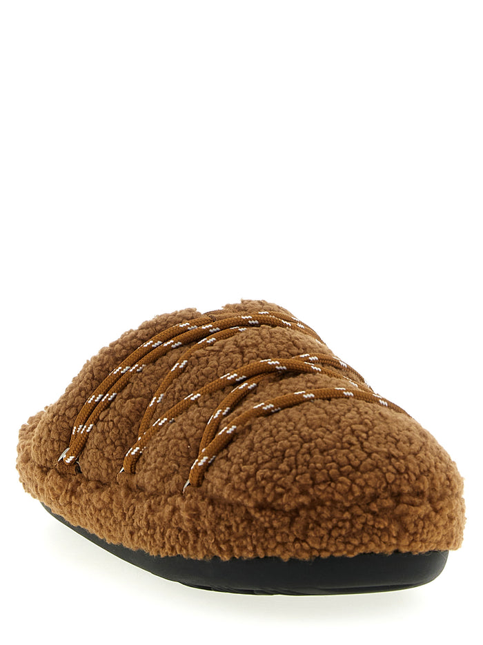 Teddy slipper Brown Polyester Bedroom Linen And Nightwear