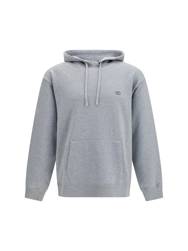 Valentino 100% Cotton hoodie in gray