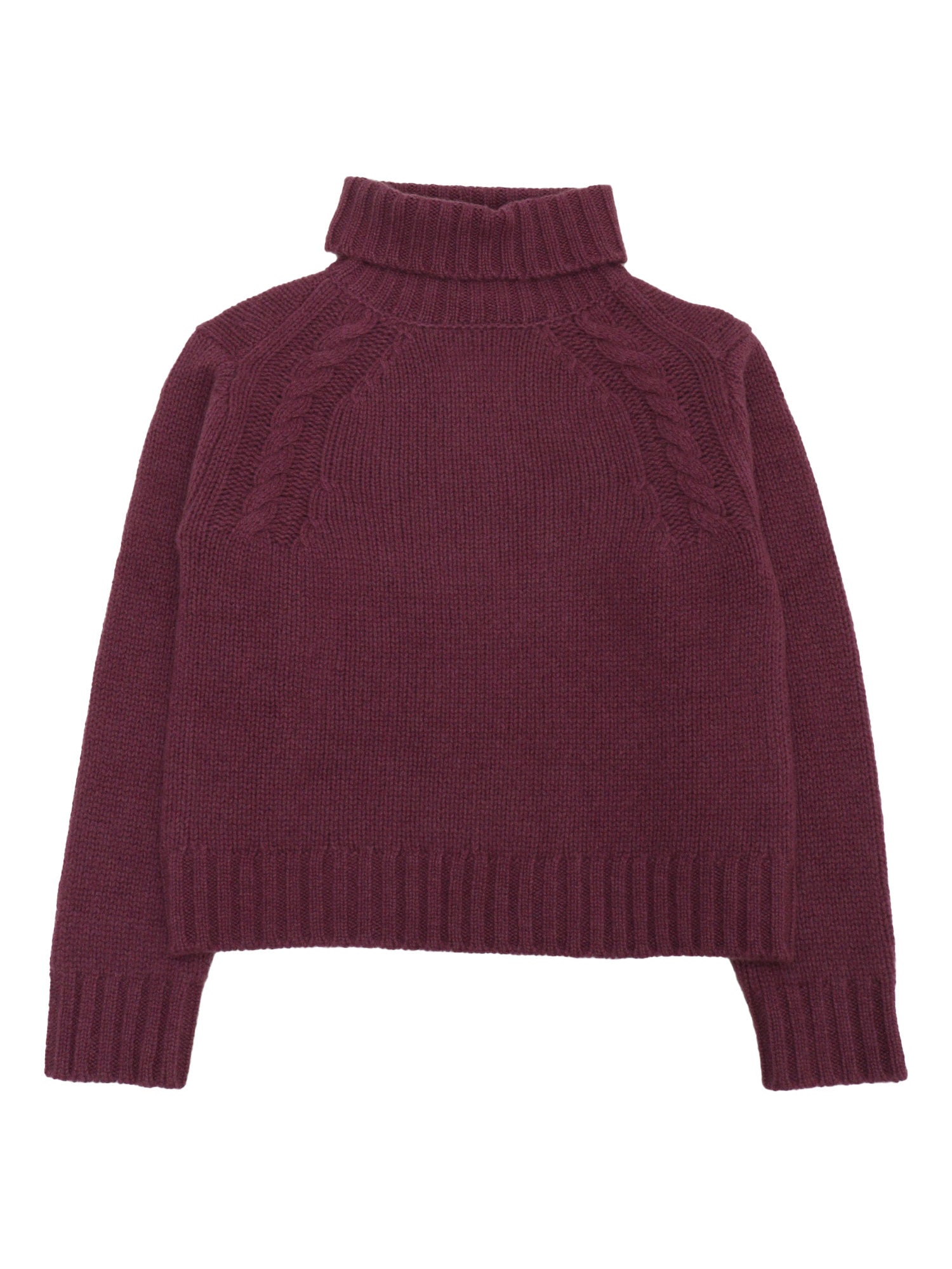 Gesperance Sweater Purple Cashmere Crewneck