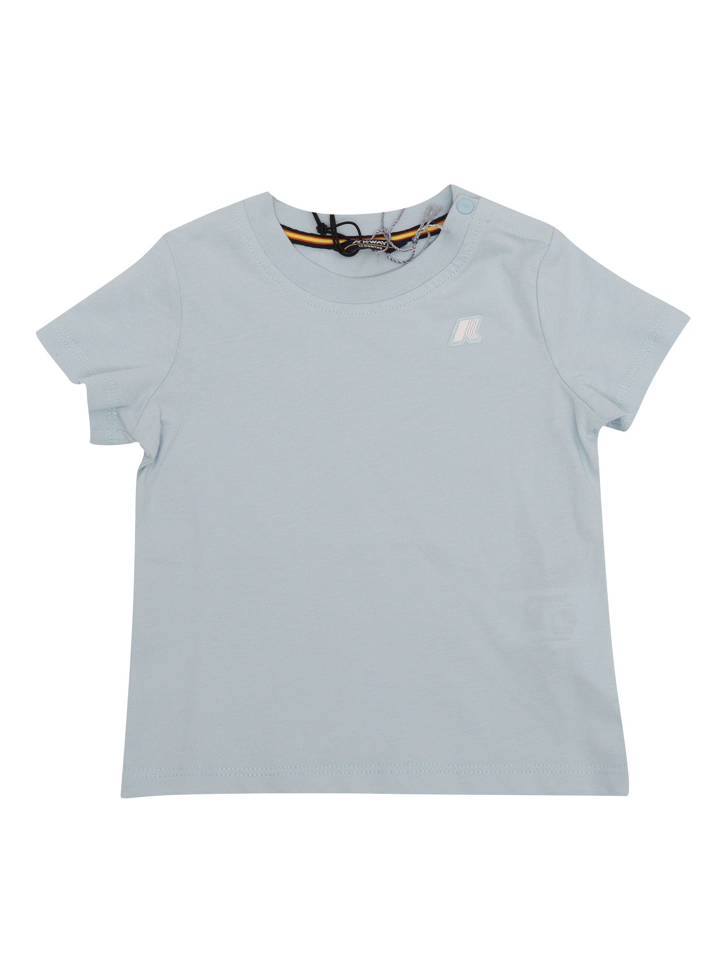 E. PETE JERSEY T-SHIRT Light Blue Cotton Short Sleeves