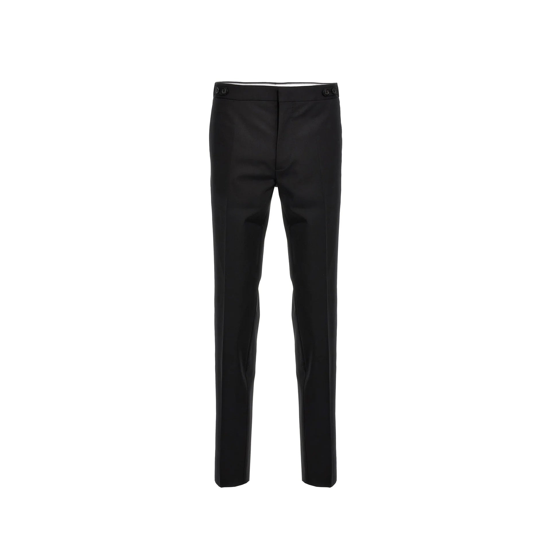 Wool Suit Black Elastane