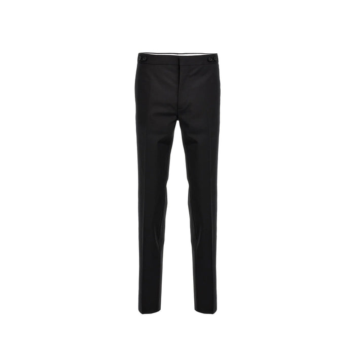Wool Suit Black Elastane