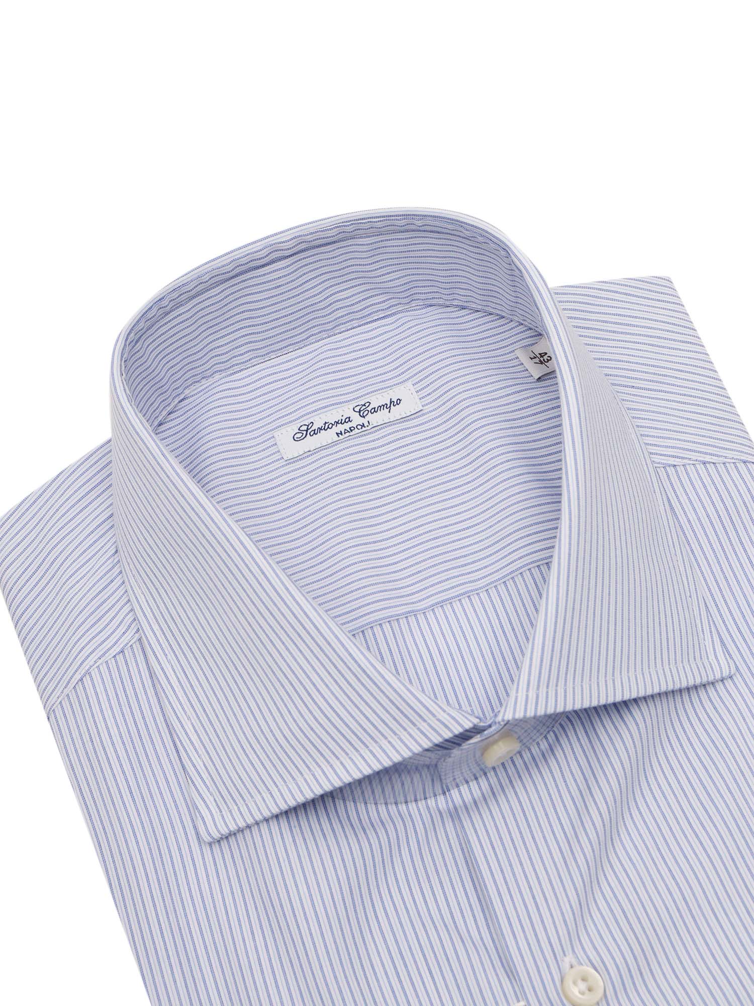 Mens Shirt Light Blue Cotton
