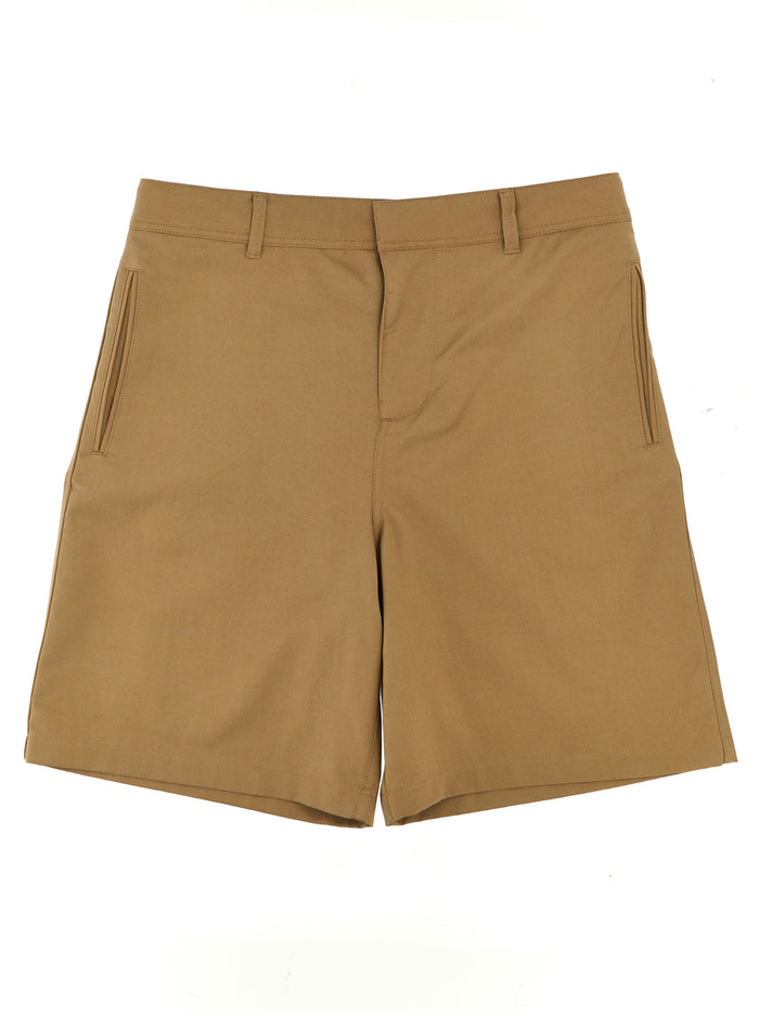 Oscar bermuda shorts Beige Lyocell Bermuda