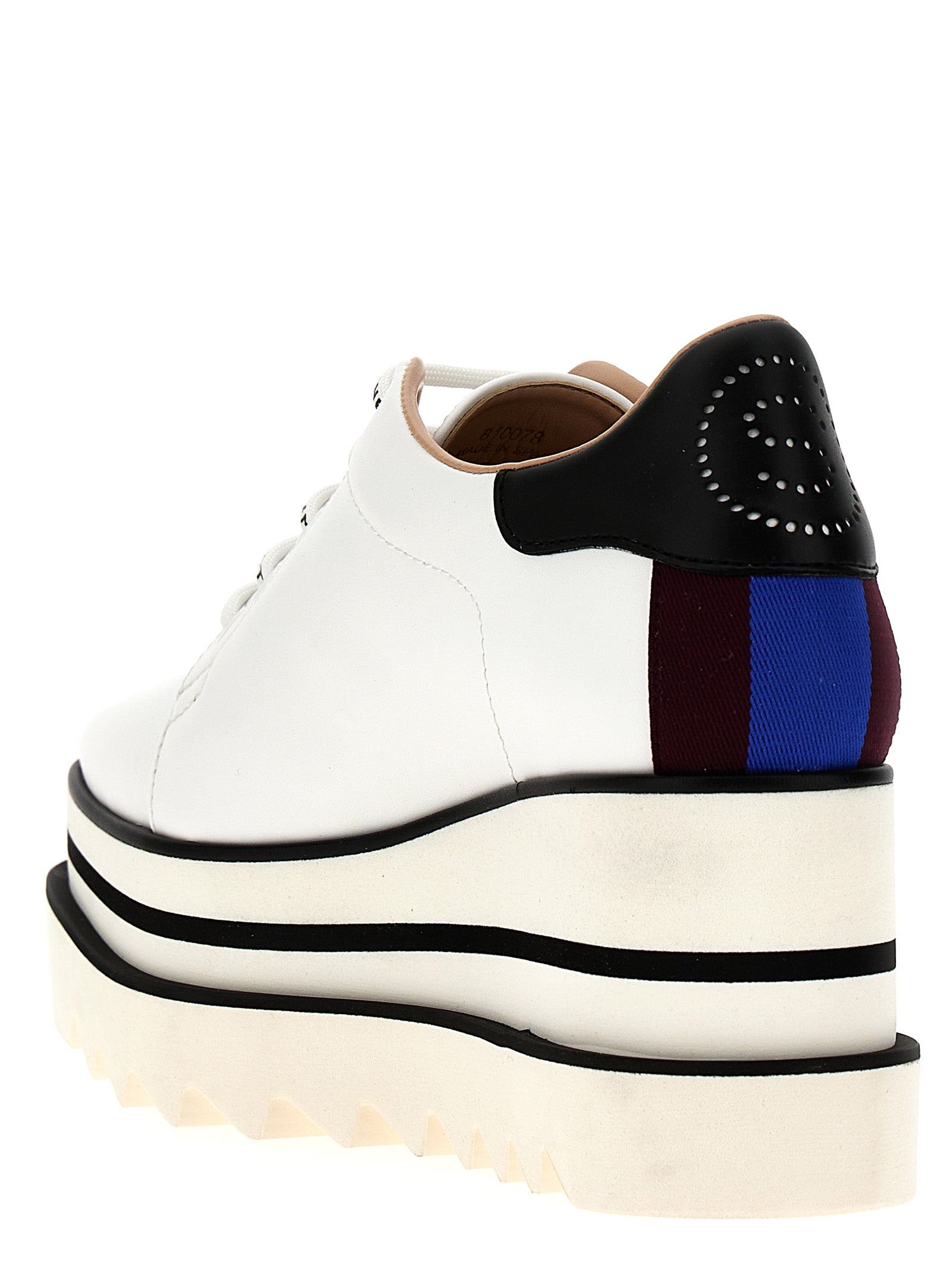Sneak-Elyse wedge White/black Polyurethane Wedges