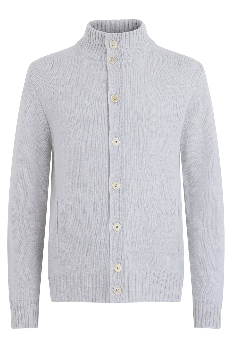 Virgin Wool Cardigan Green Cardigans