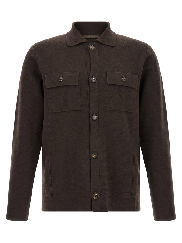 Zanone Saharan Jacket — Brown