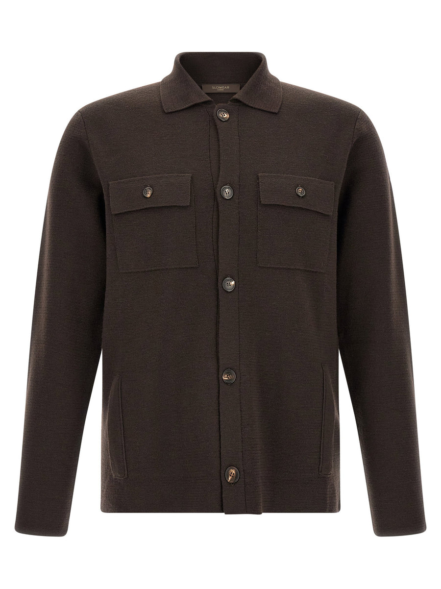 Zanone Saharan Jacket — Brown
