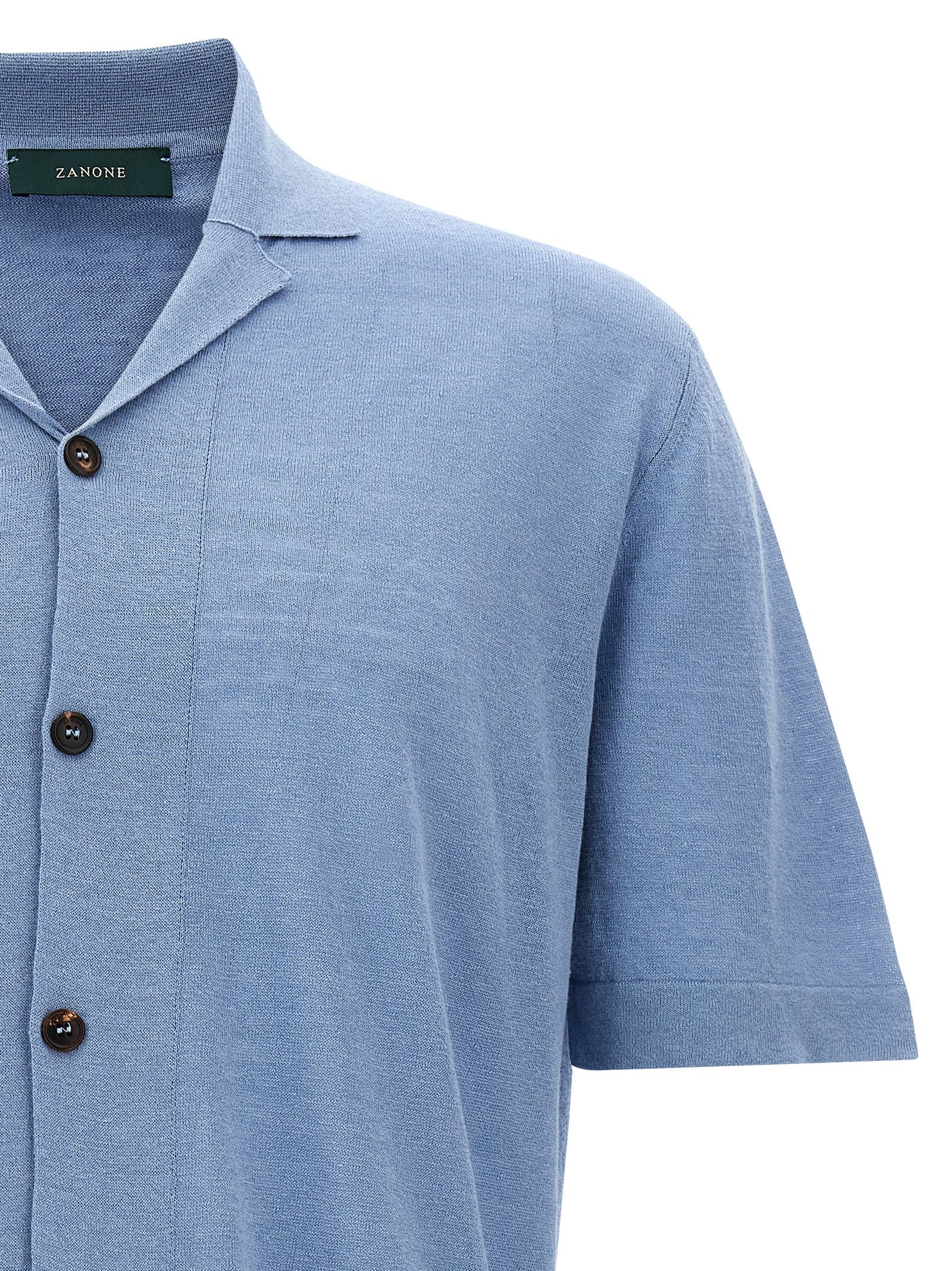 Short sleeve shirt Light Blue Shirt, Blouse