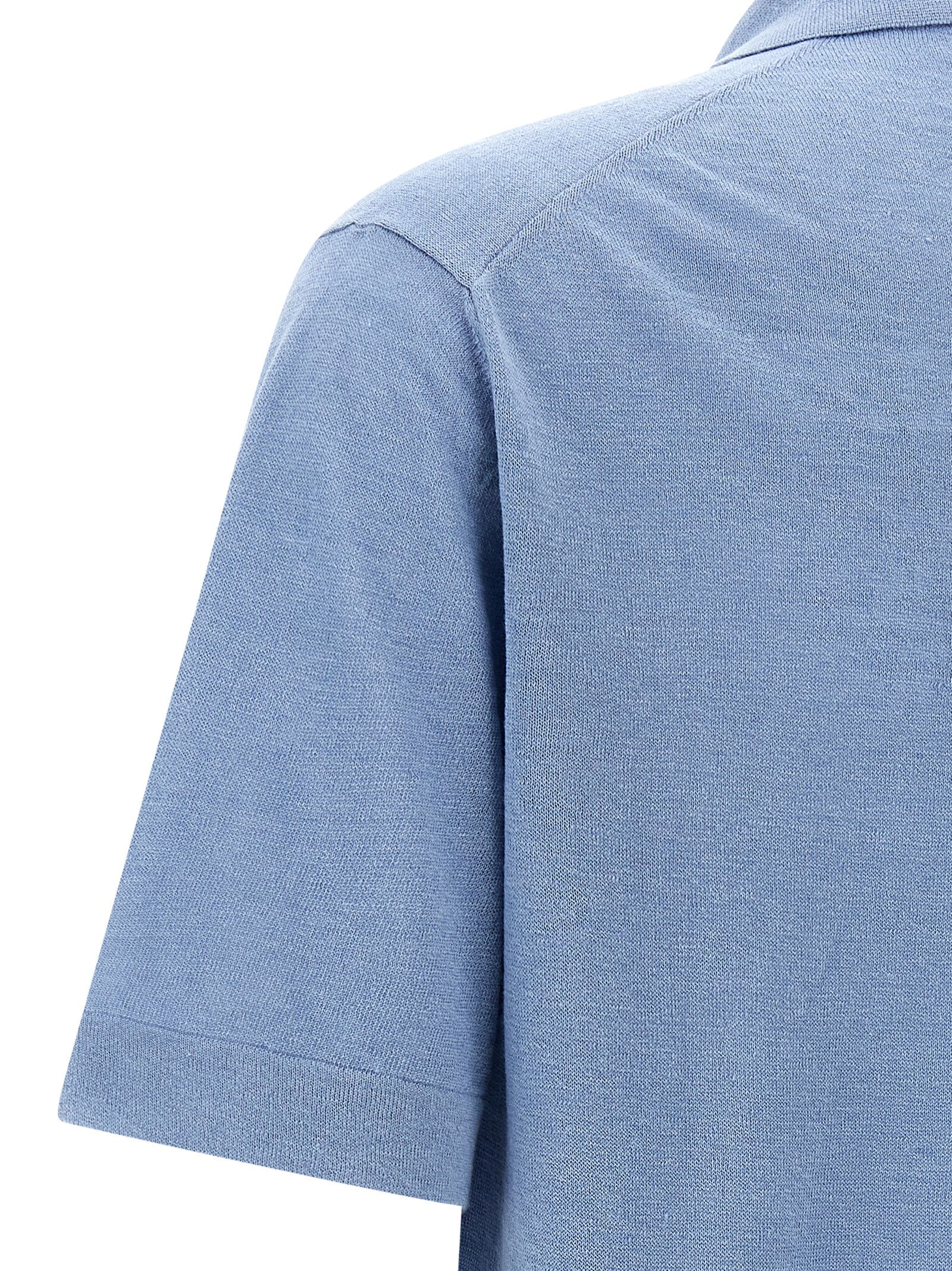 Short sleeve shirt Light Blue Shirt, Blouse