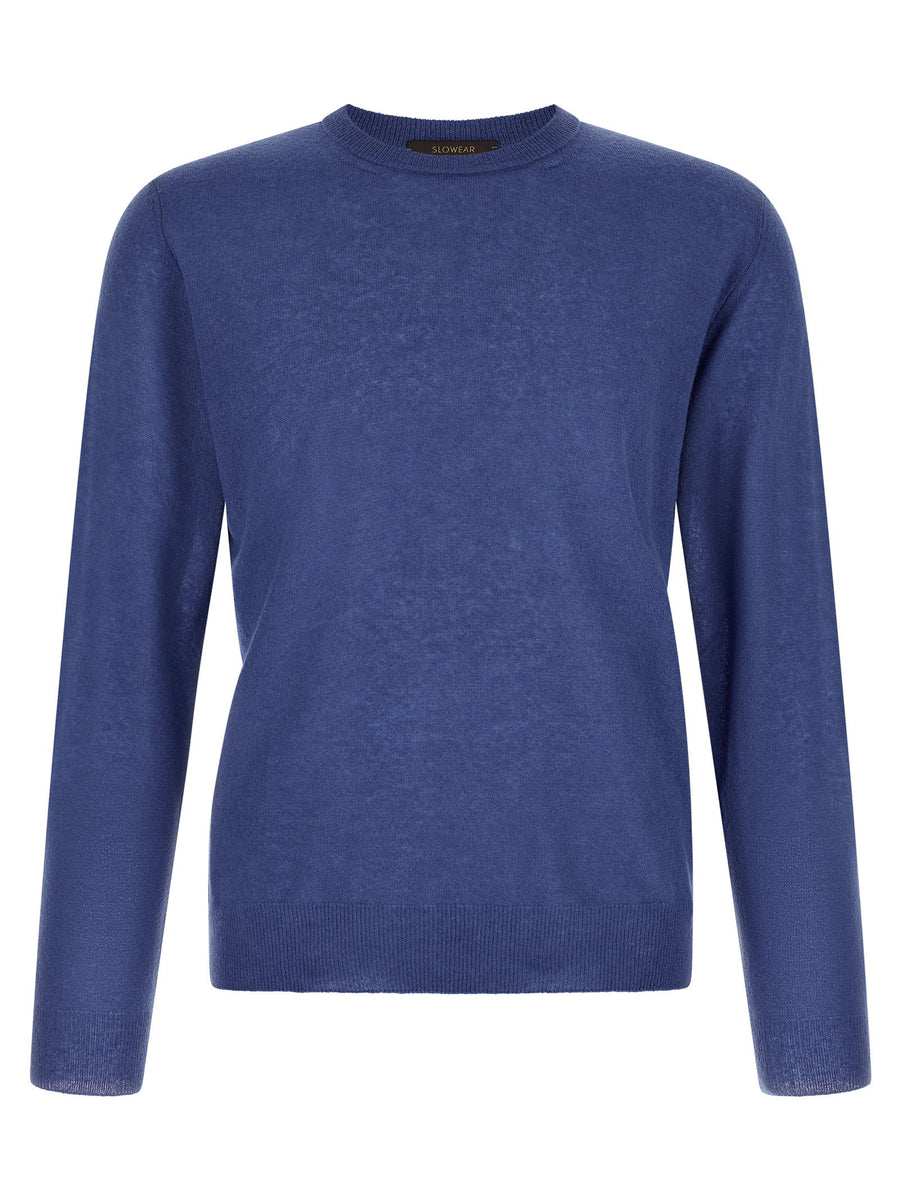Zanone Giro Sweater — Blue