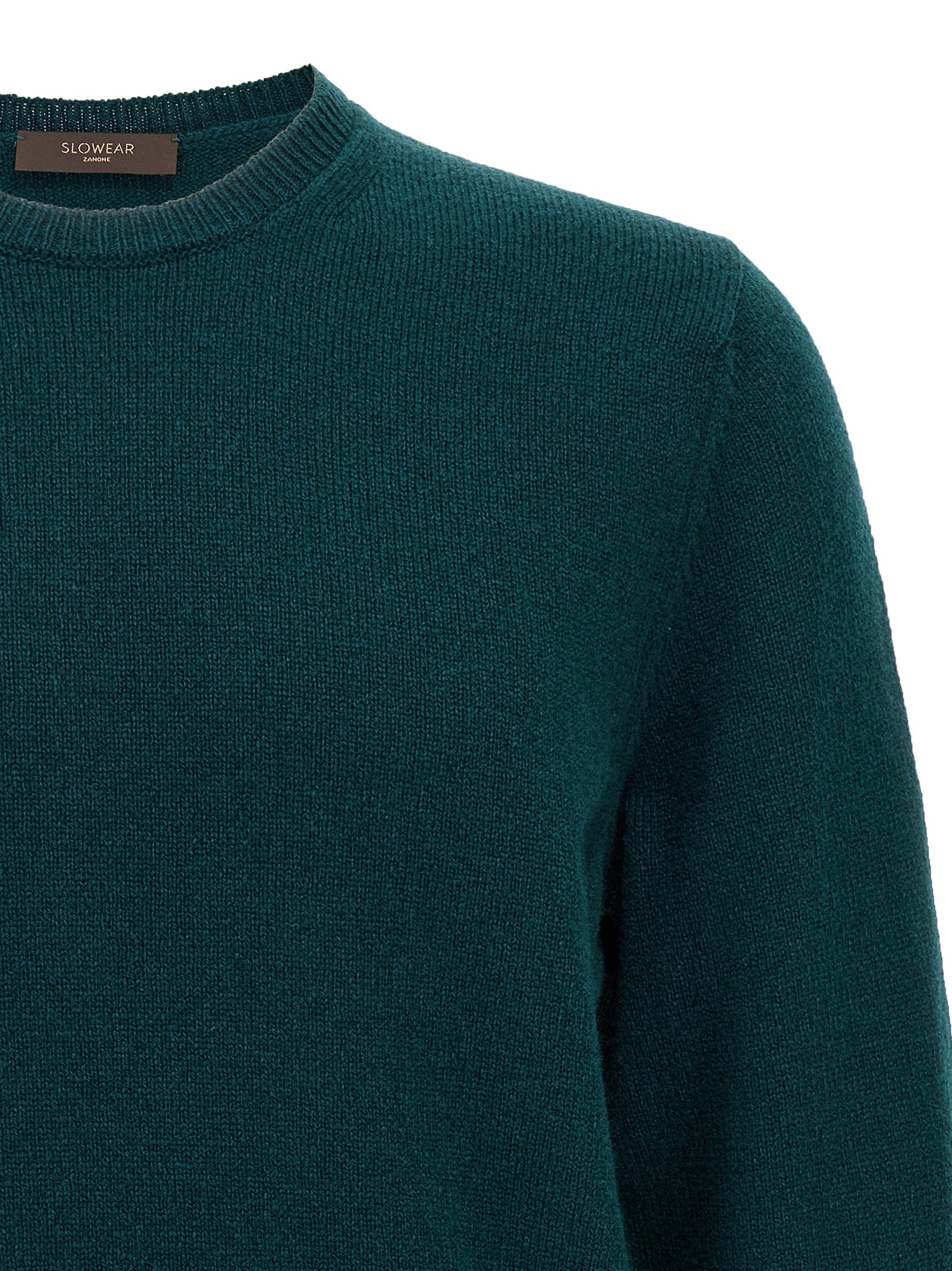 Wool sweater Green Virgin Sweater, Cardigans