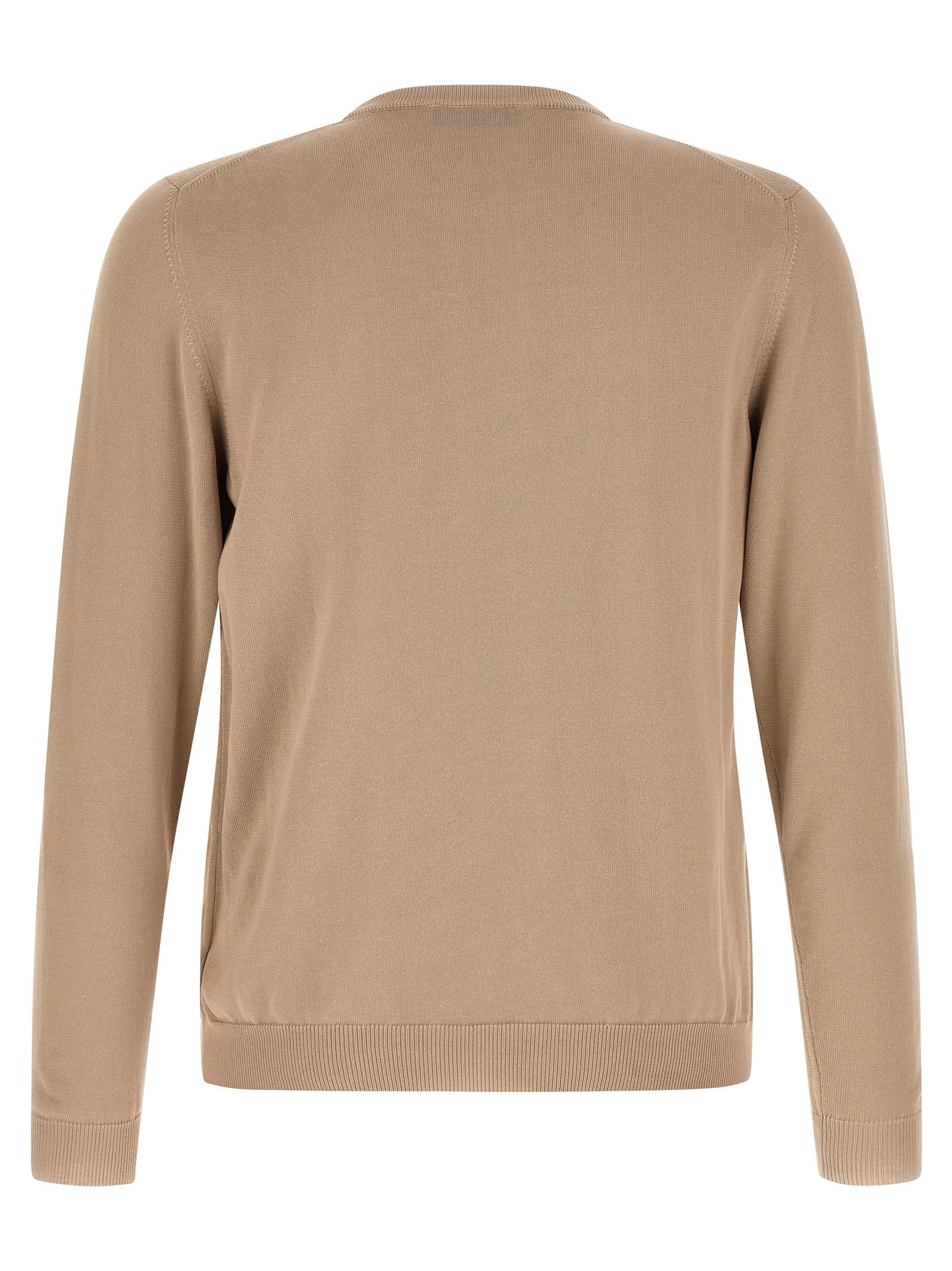 Cotton sweater Beige Sweater, Cardigans