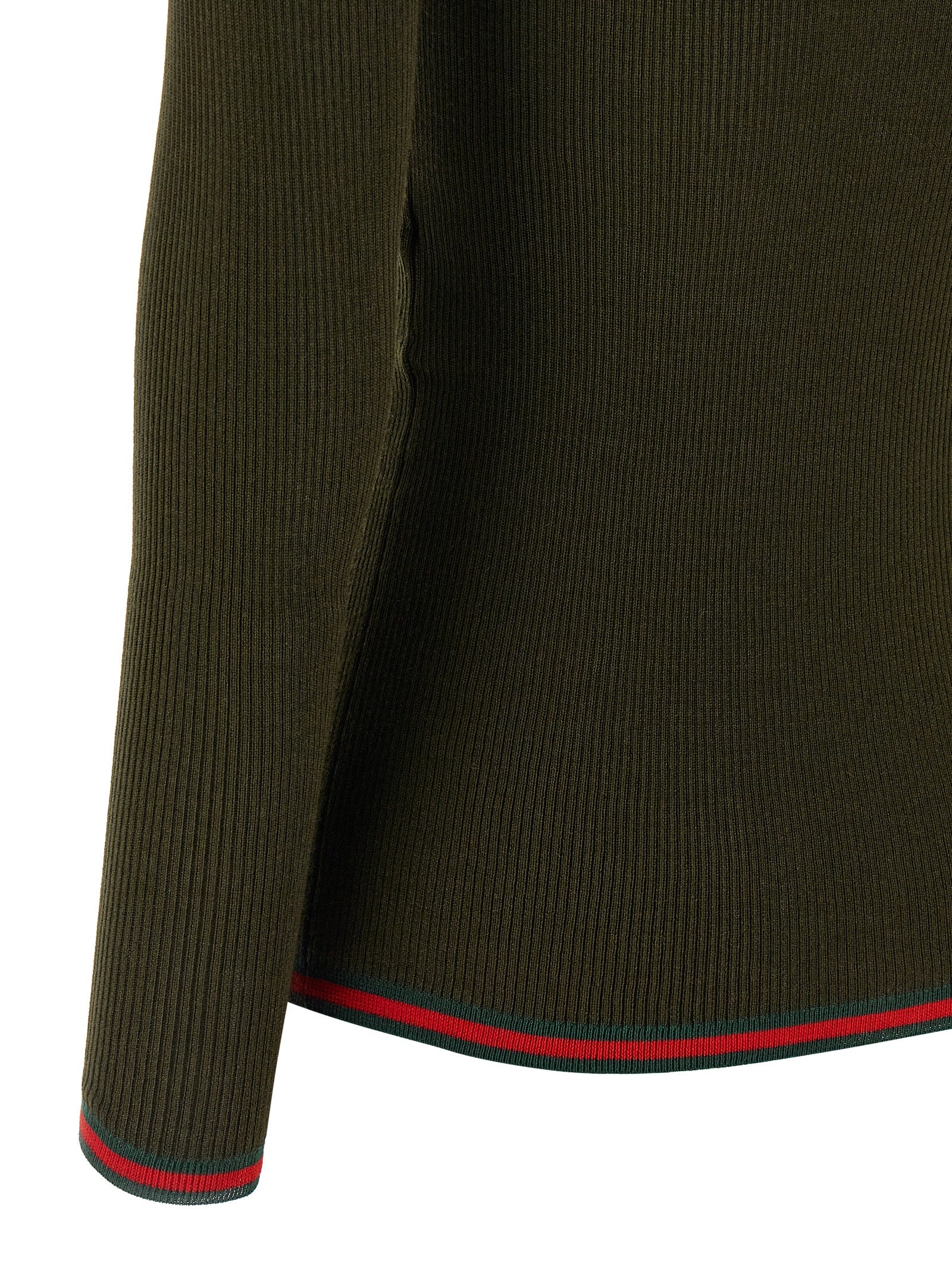 Nastro Web polo shirt Green Cashmere Silk