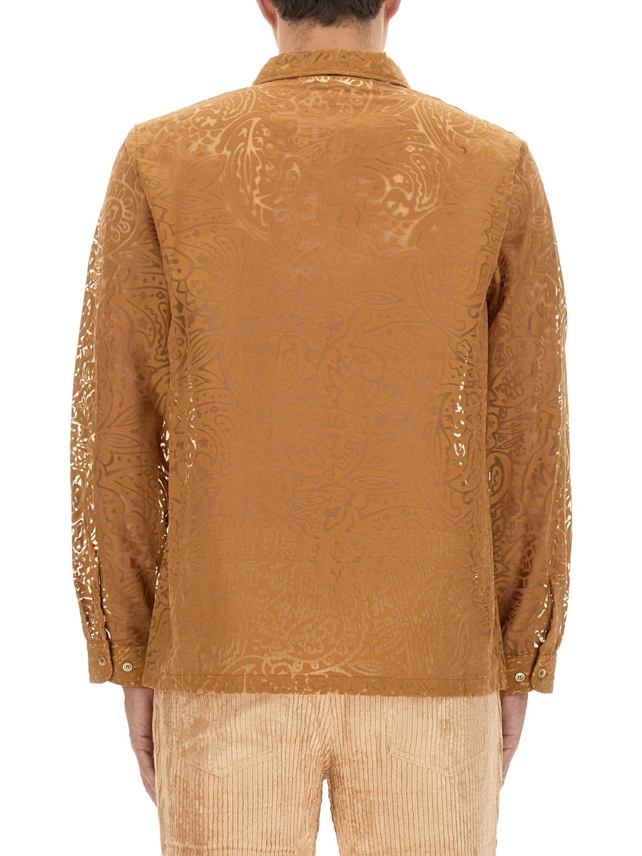 Maui Shirt Brown Cotton