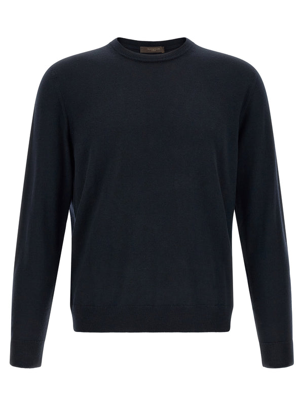Zanone Giro Sweater — Navy