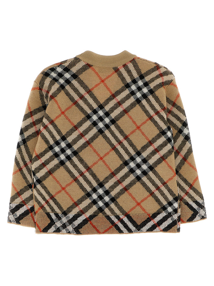 Graham cardigan Beige Wool Sweater, Cardigans