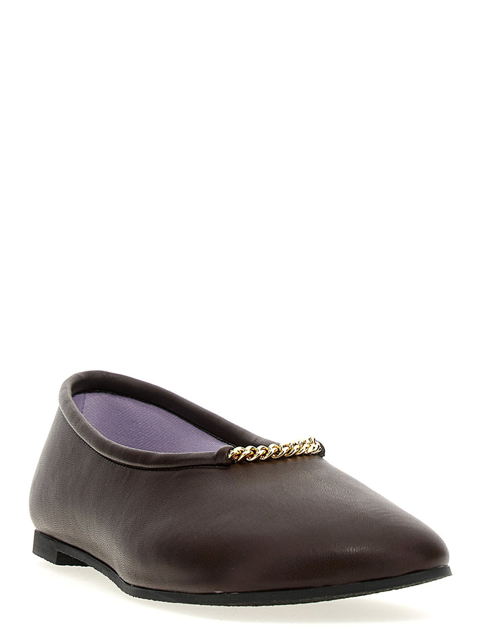Ryder ballet flats Brown Polyurethane Flat Shoes
