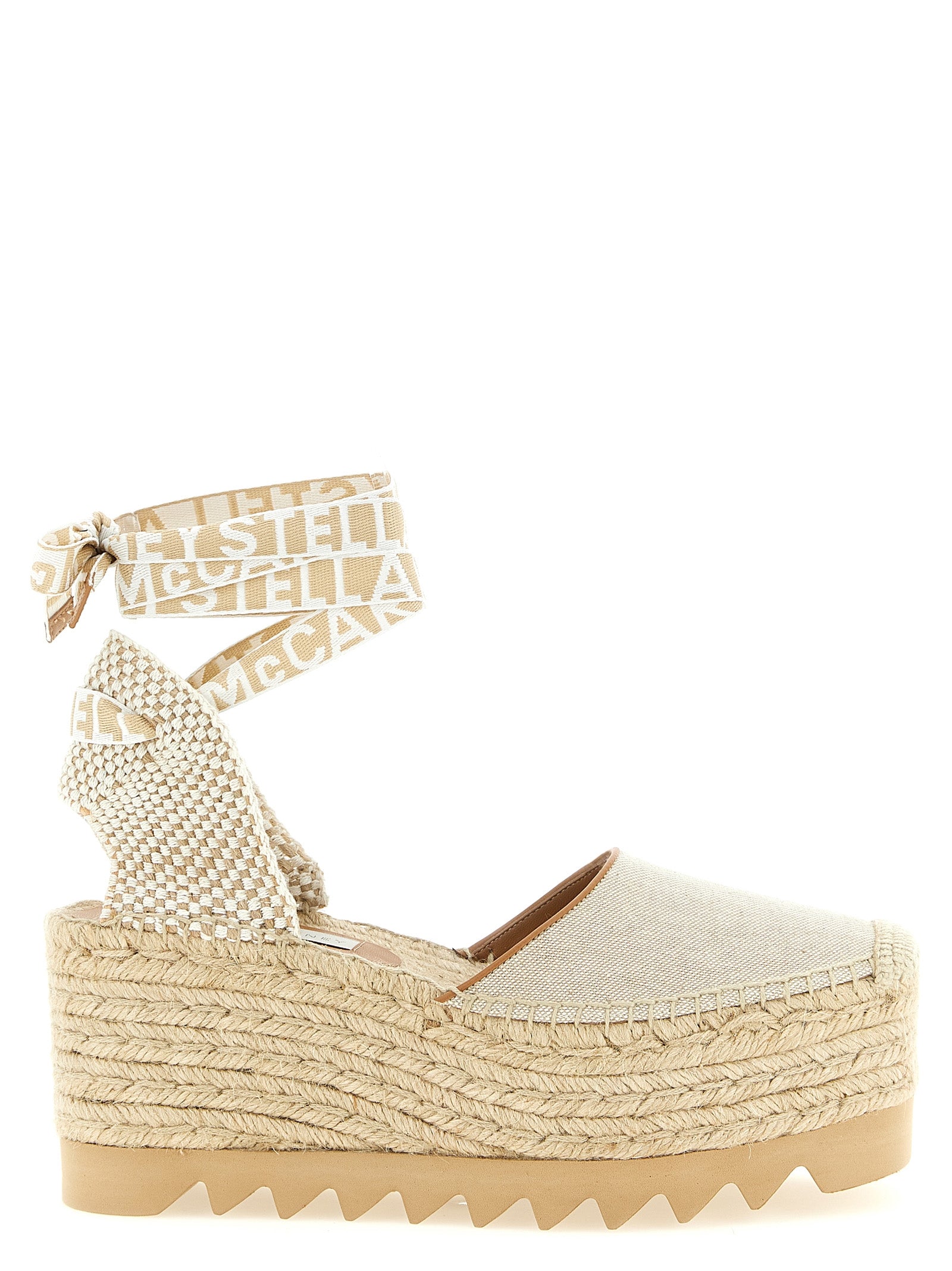 Gaia espadrilles Beige Viscose Wedges