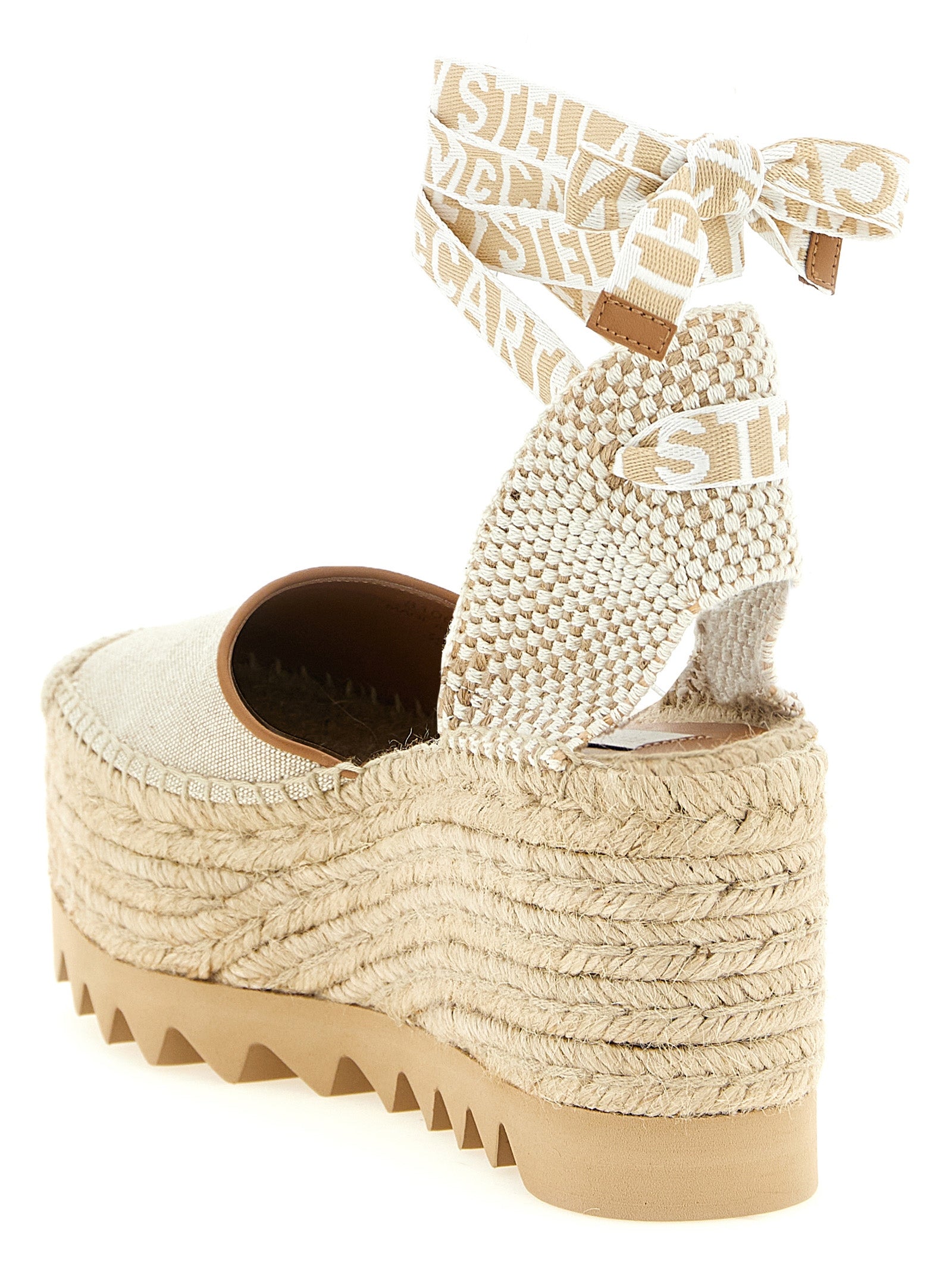 Gaia espadrilles Beige Viscose Wedges