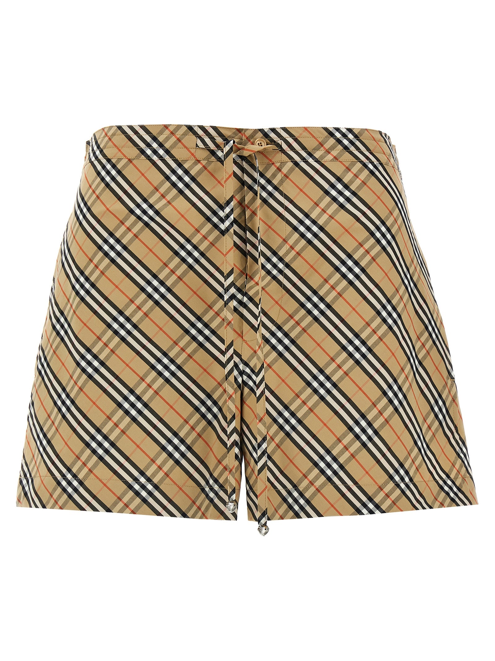 Check shorts Multicolor Cotton Bermuda