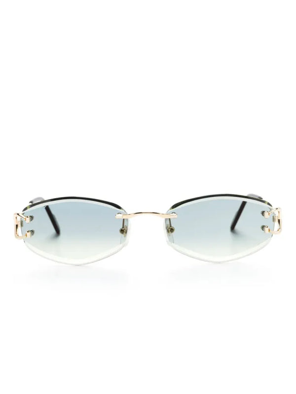 Cartier - Ct0467s 003 Gold -gold-green Lunettes-de-soleil