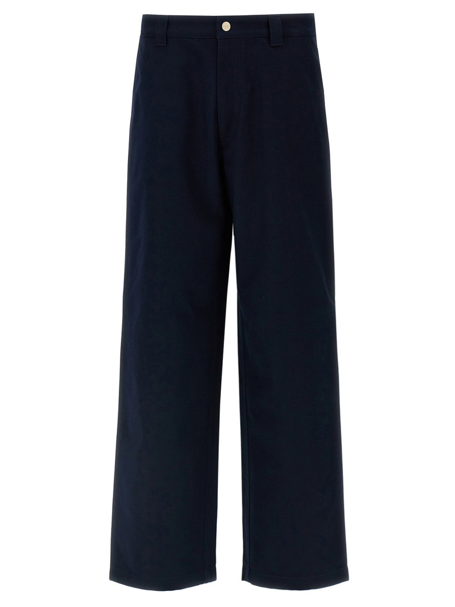 Gucci Incrocio GG Trousers — Navy