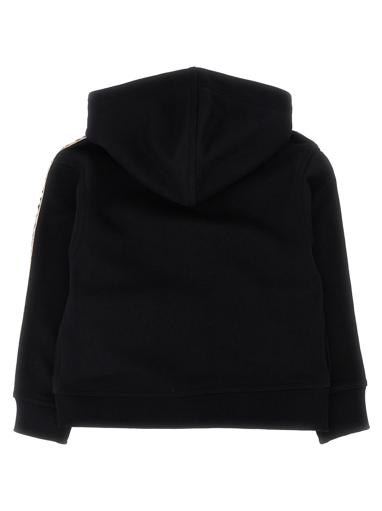 Clyde hoodie Black Cotton Sweatshirt