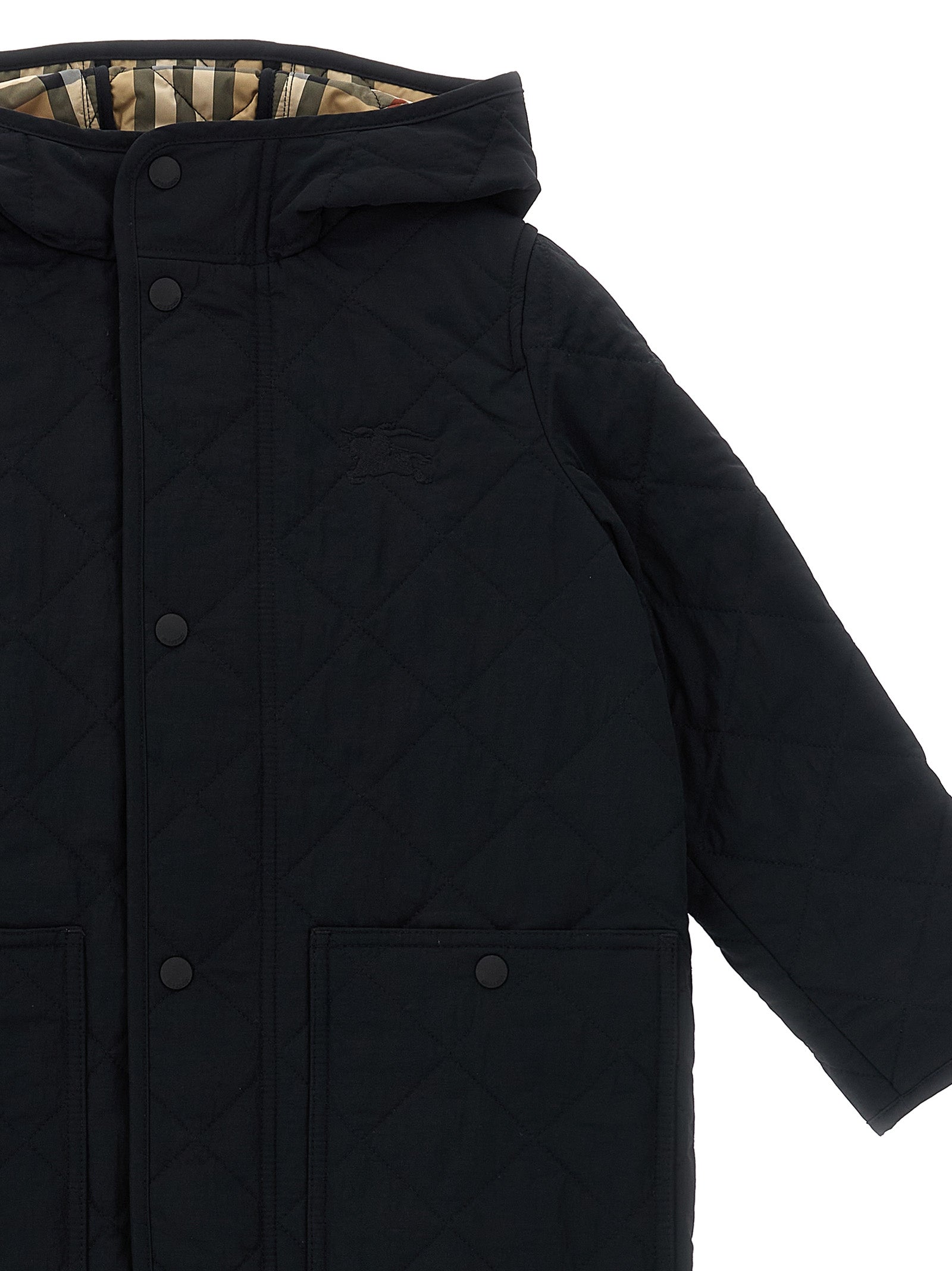 Harrison coat Black Polyamide Coats, Trench