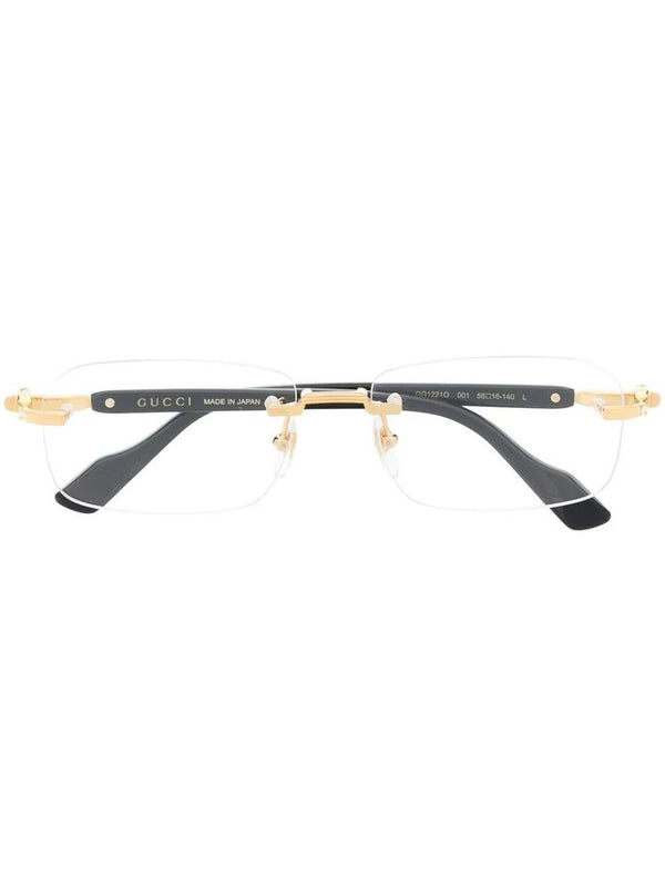 Gucci - Gg1221o Shiny Yellow Gold Métal Sunglasses