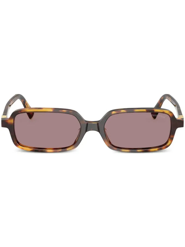 Miu - Mu11zs14l20i 14l20i Havana Honey Lunettes-de-soleil