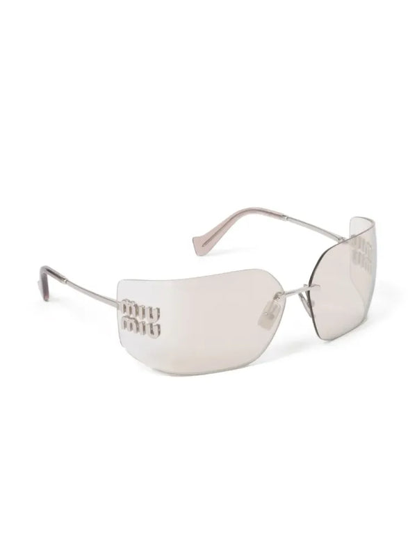 Miu - Smu54yc080m1bc Fe10f Steel/light Gold Lenses Lunettes-de-soleil