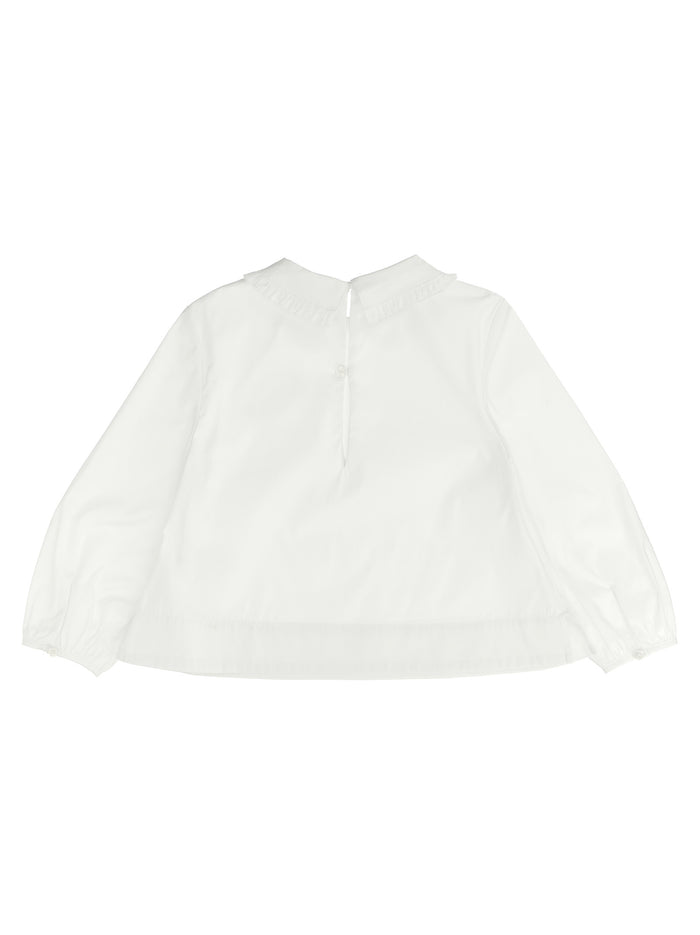 Cora shirt White Cotton Shirt, Blouse