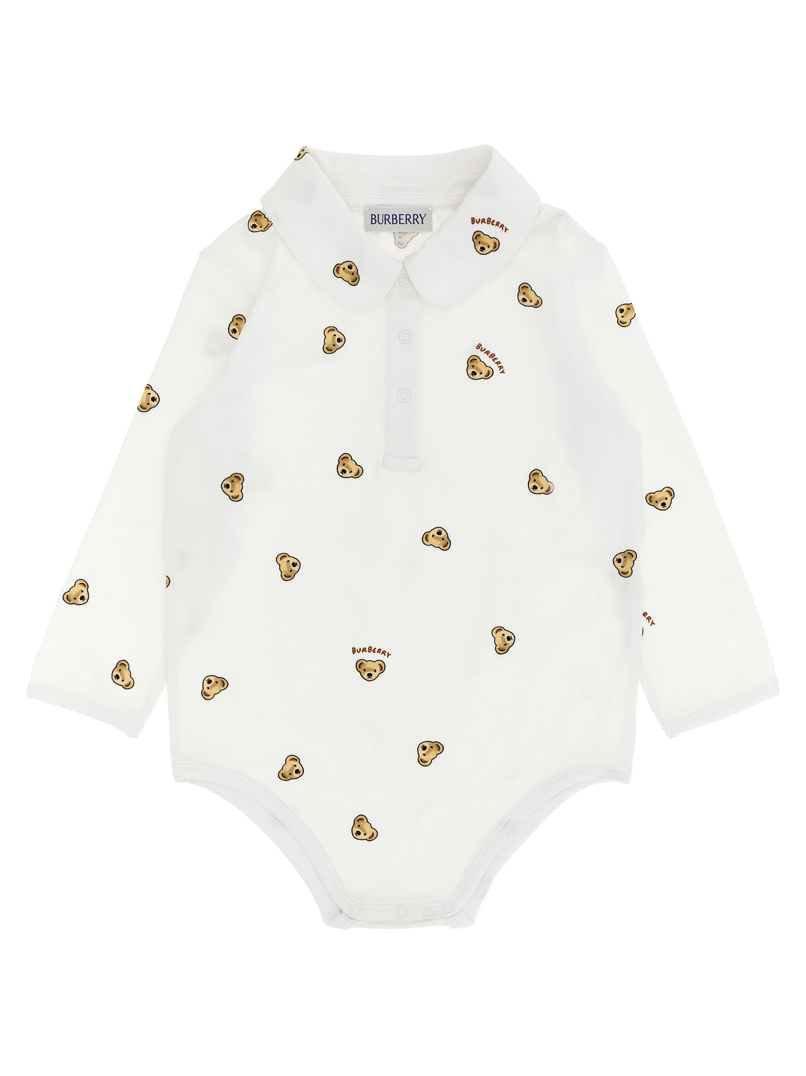 Orsetto Thomas baby set White Cotton Dress