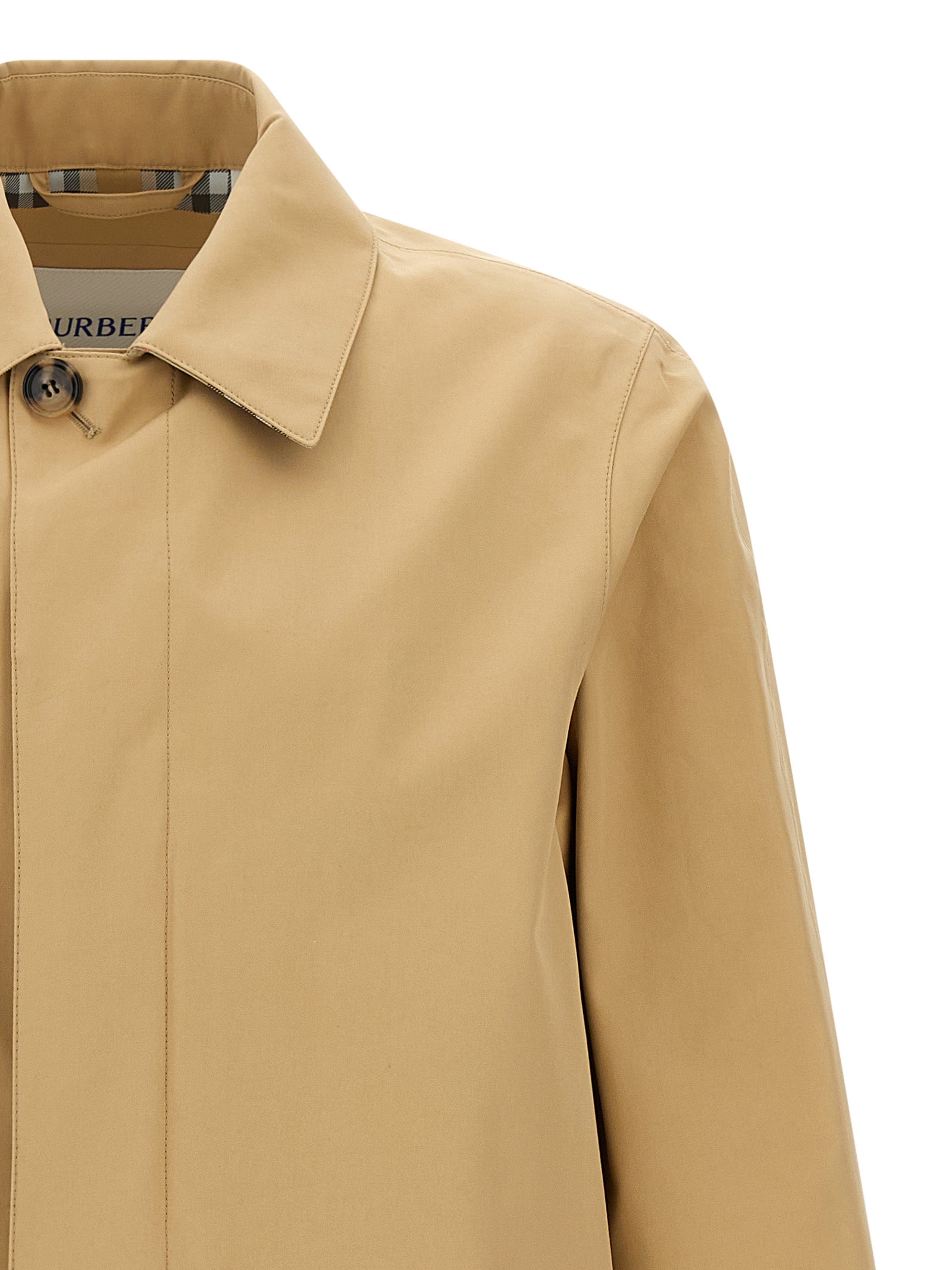 York car coat Beige Cotton Coats, Trench