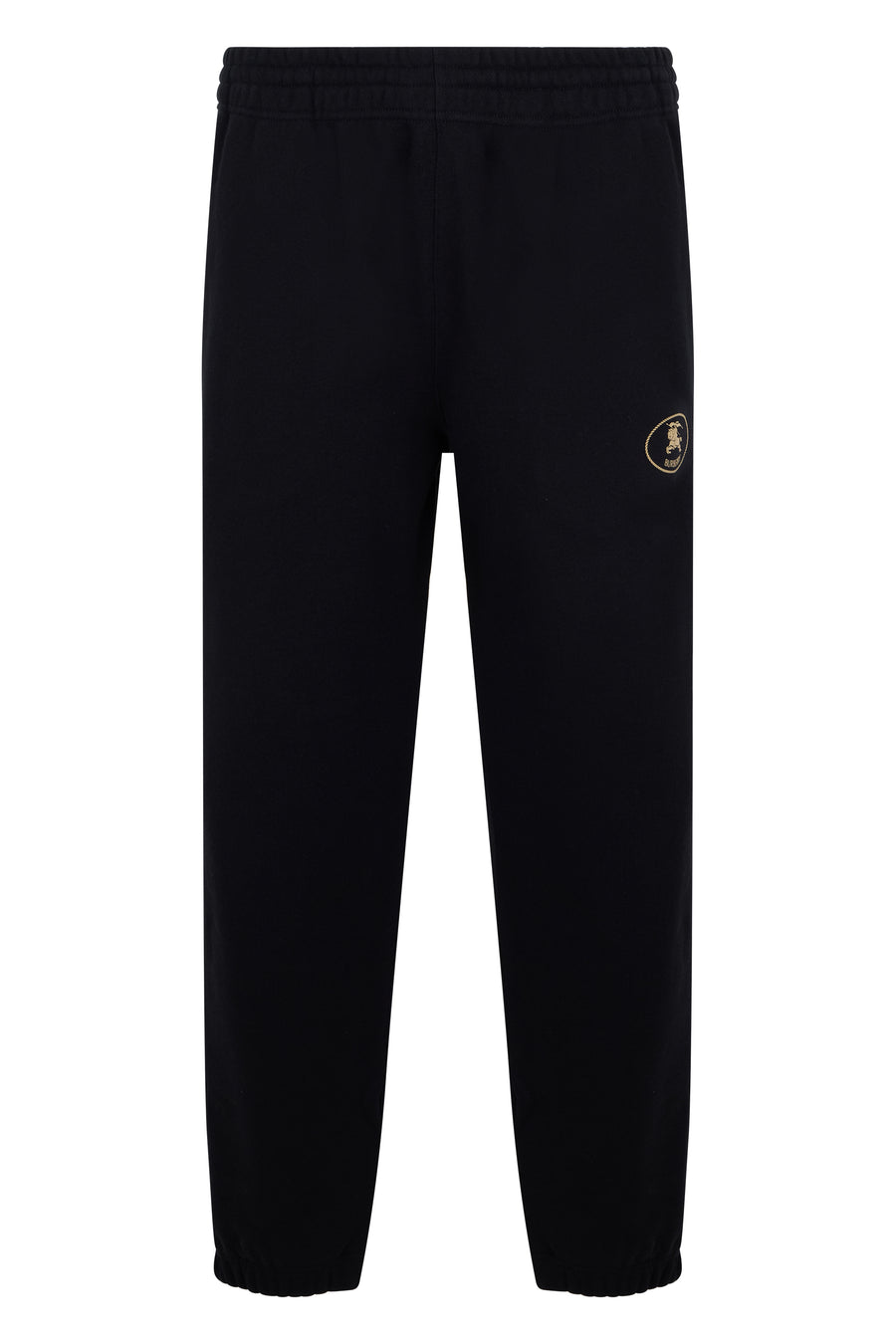 Track Pants Black Cotton