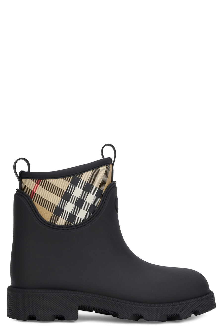Rubber Boots Black Synthetic