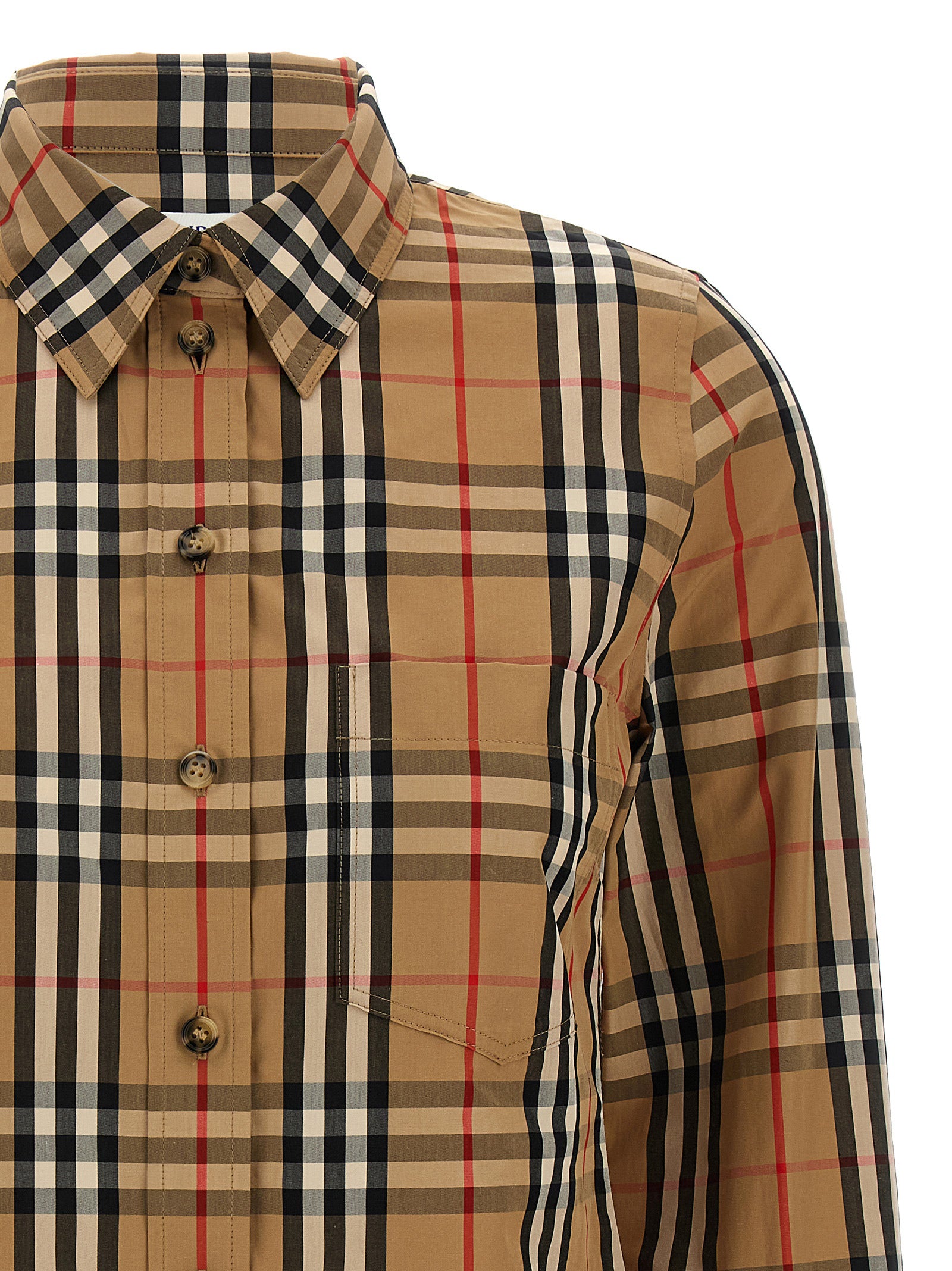 Lapwing shirt Beige Cotton Shirt, Blouse