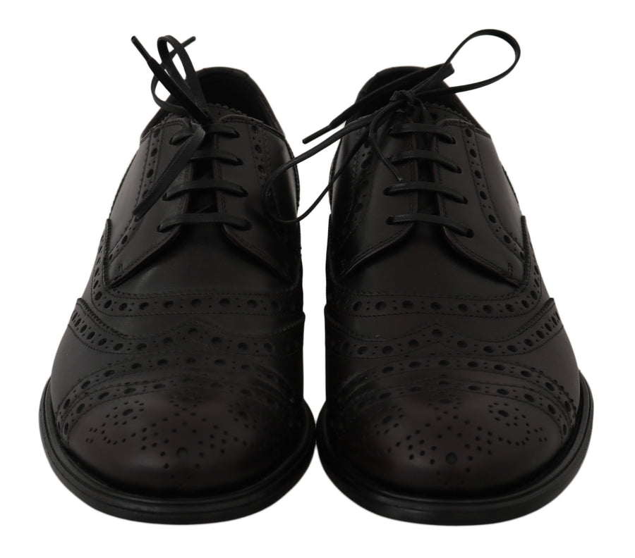 Dolce & Gabbana 100% Leather oxford in black